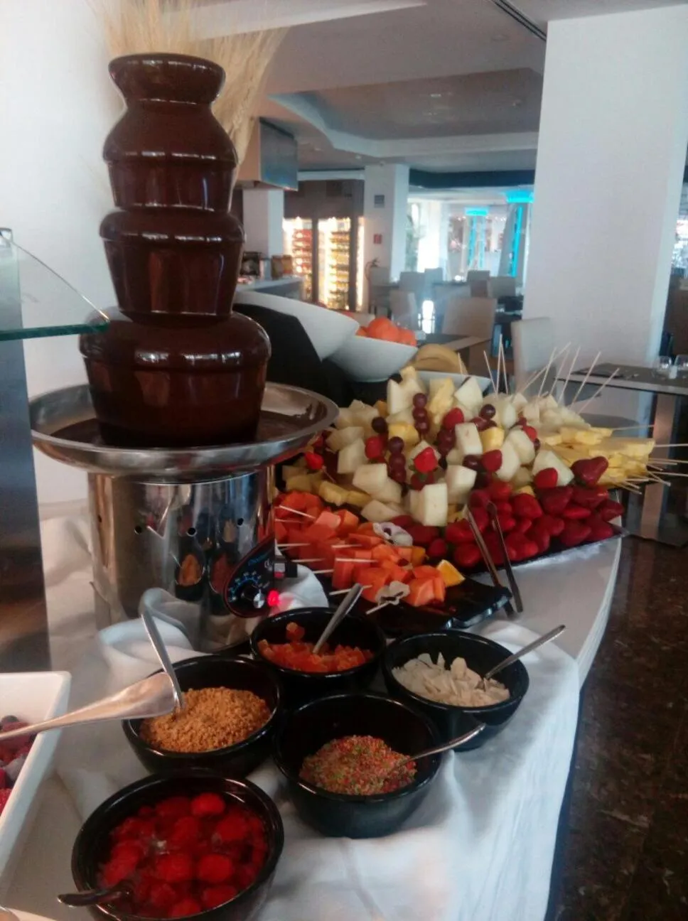 Food close-up in Hotel Luxor