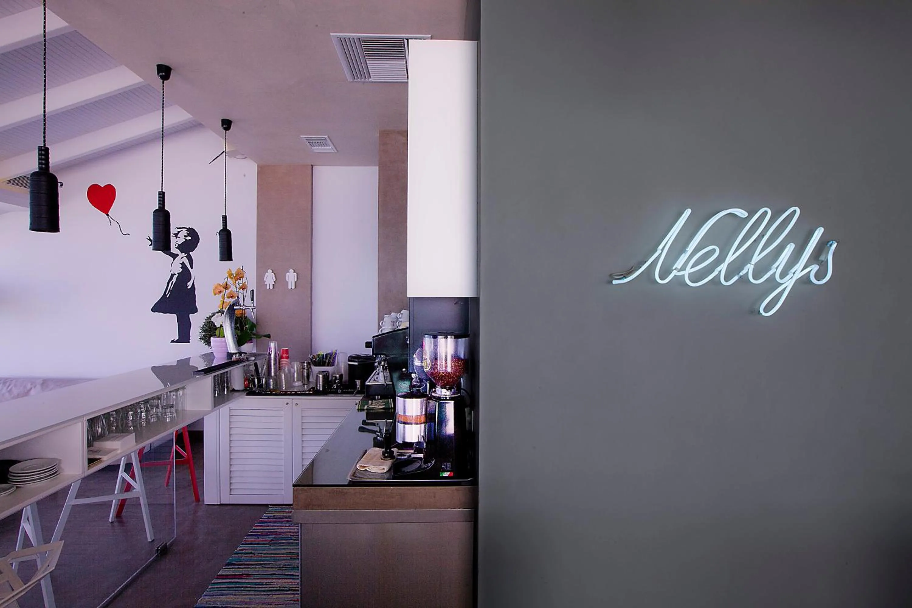 Lounge or bar in Nelly's Apartments