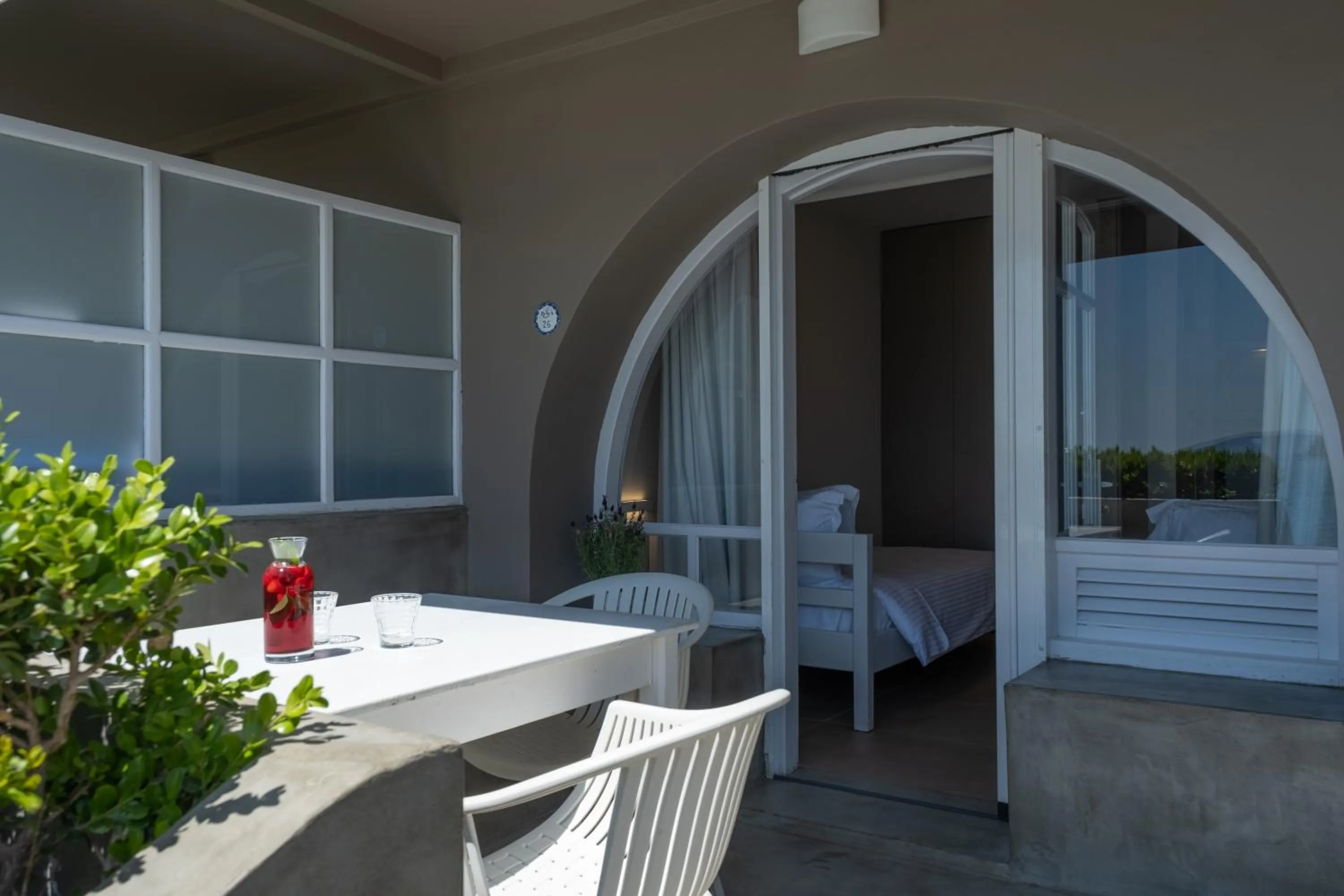 Patio in Nelly's Apartments