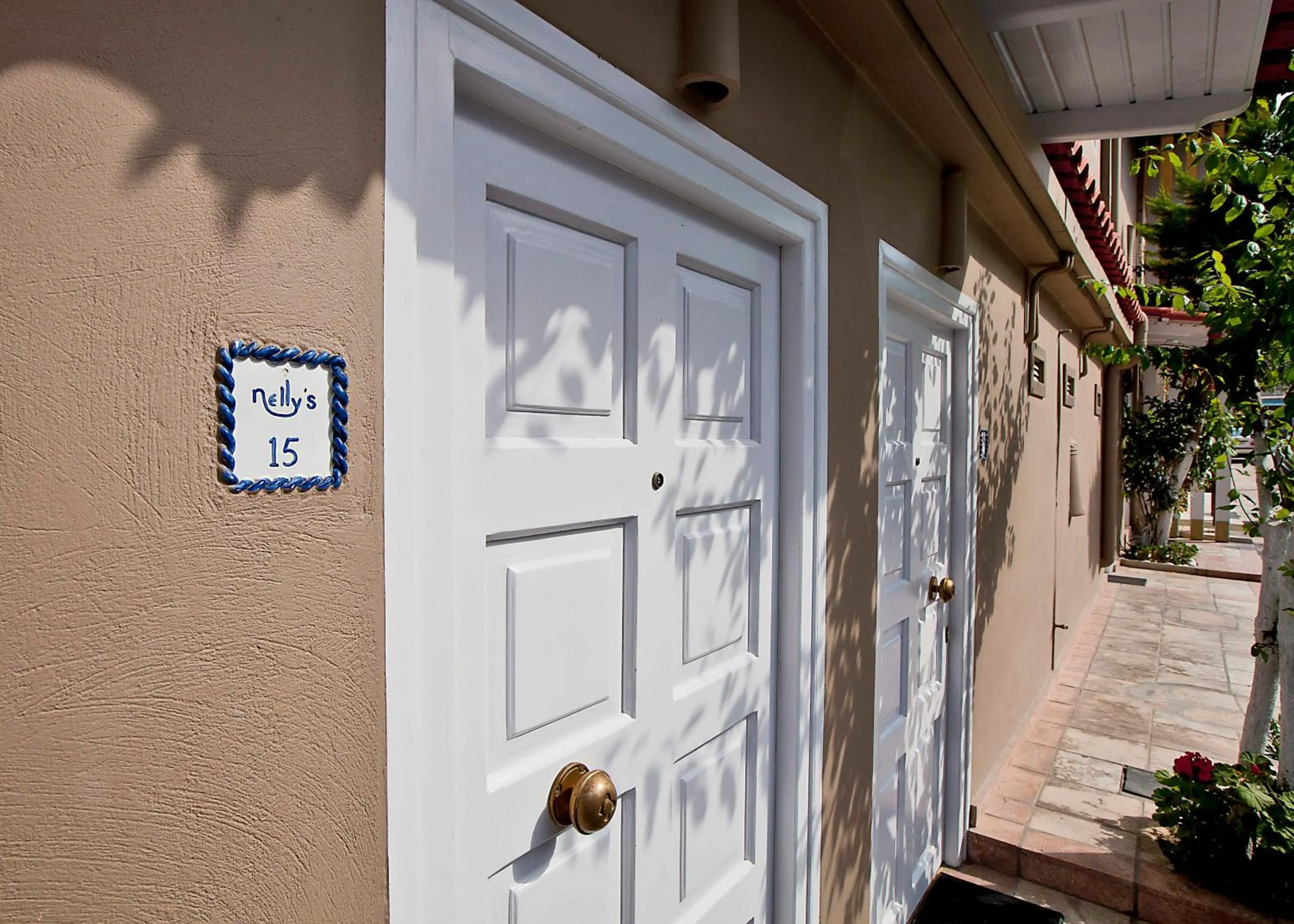 Facade/entrance in Nelly's Apartments