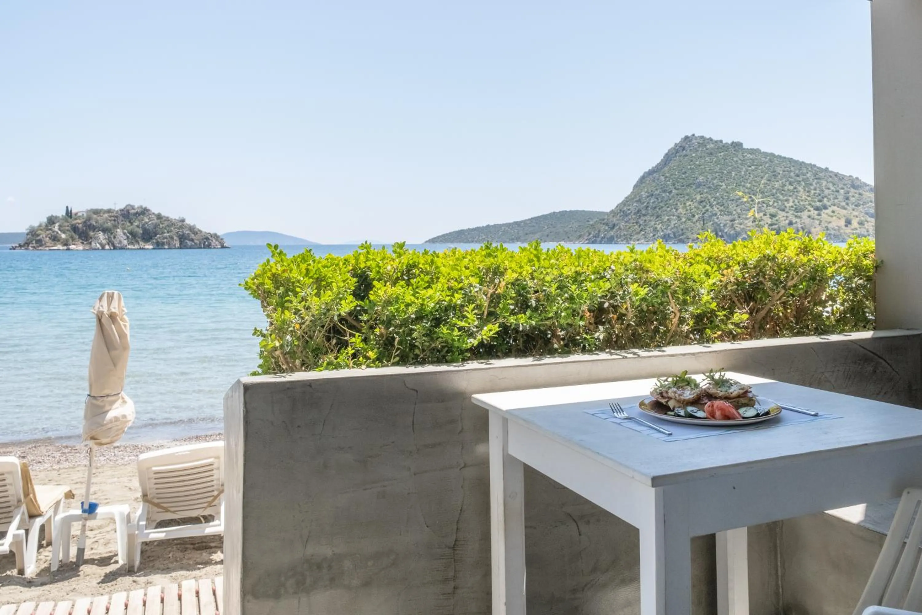 Patio in Nelly's Apartments