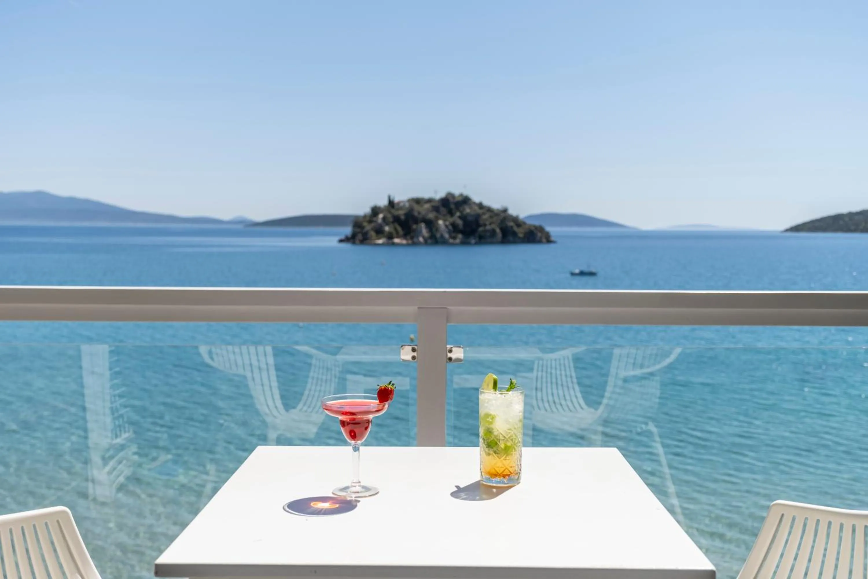 Sea view in Nelly's Apartments