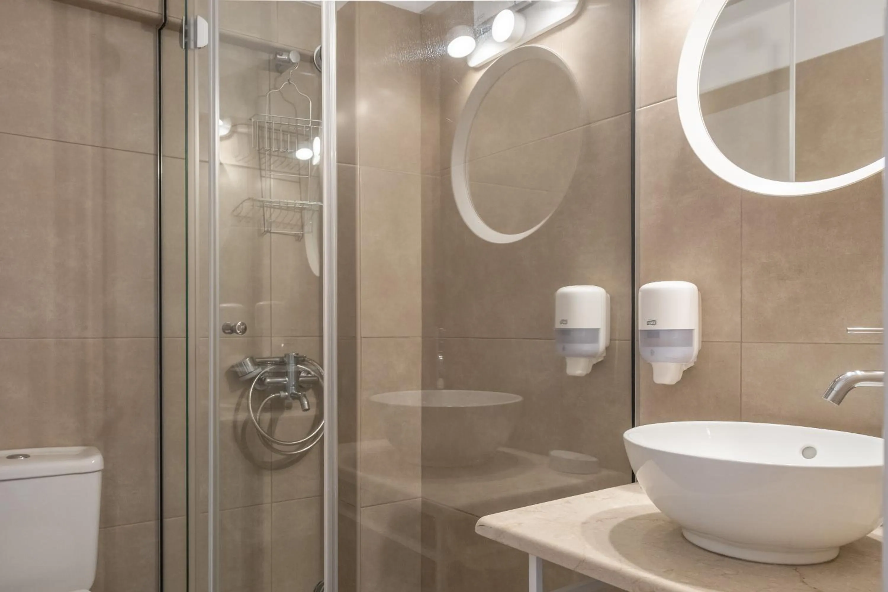 Shower in Nelly's Apartments