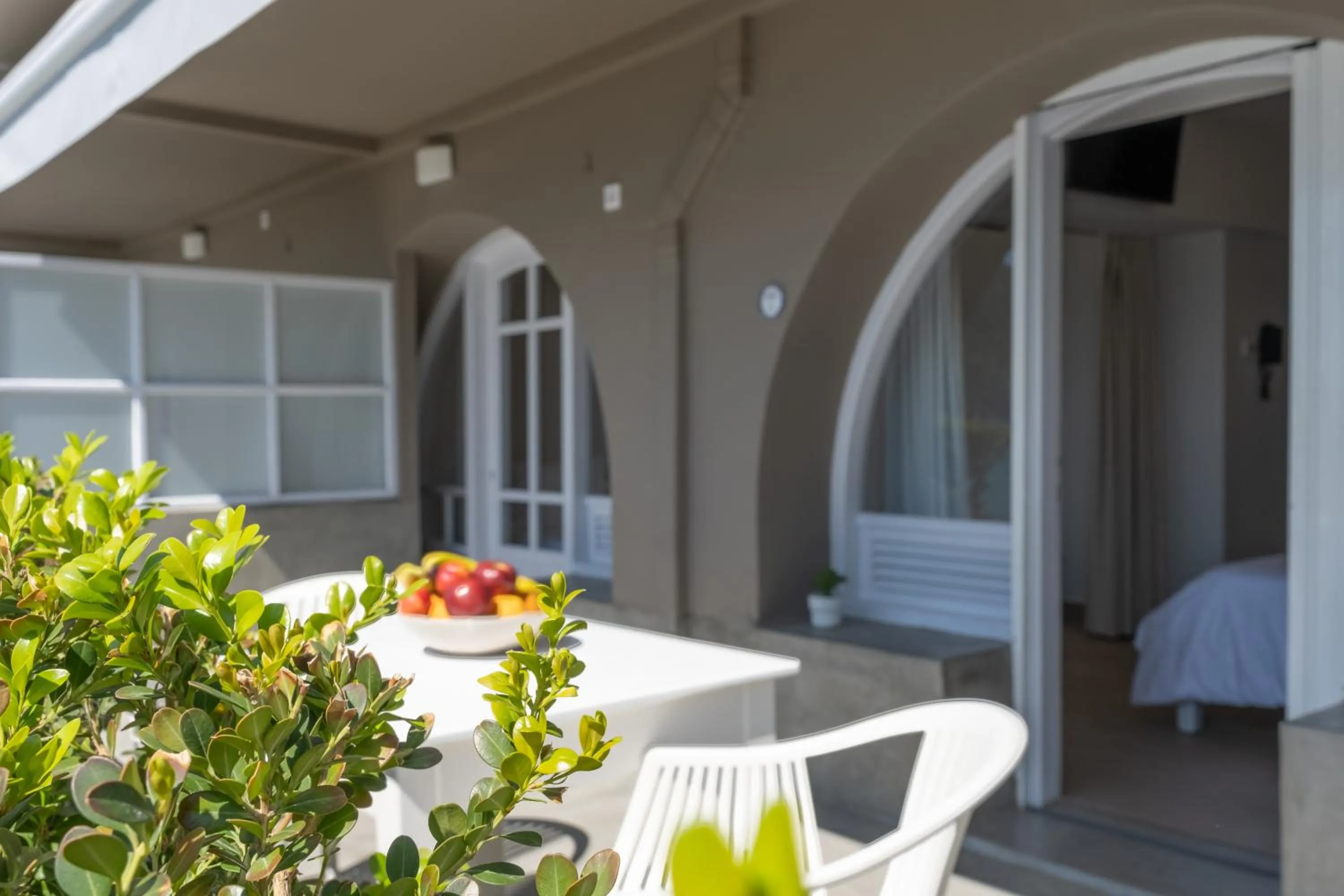 Patio in Nelly's Apartments