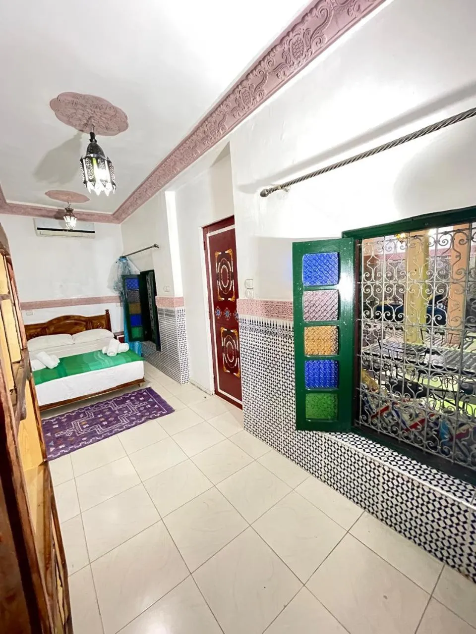 air conditioner, Bed in La Casa Espanyola