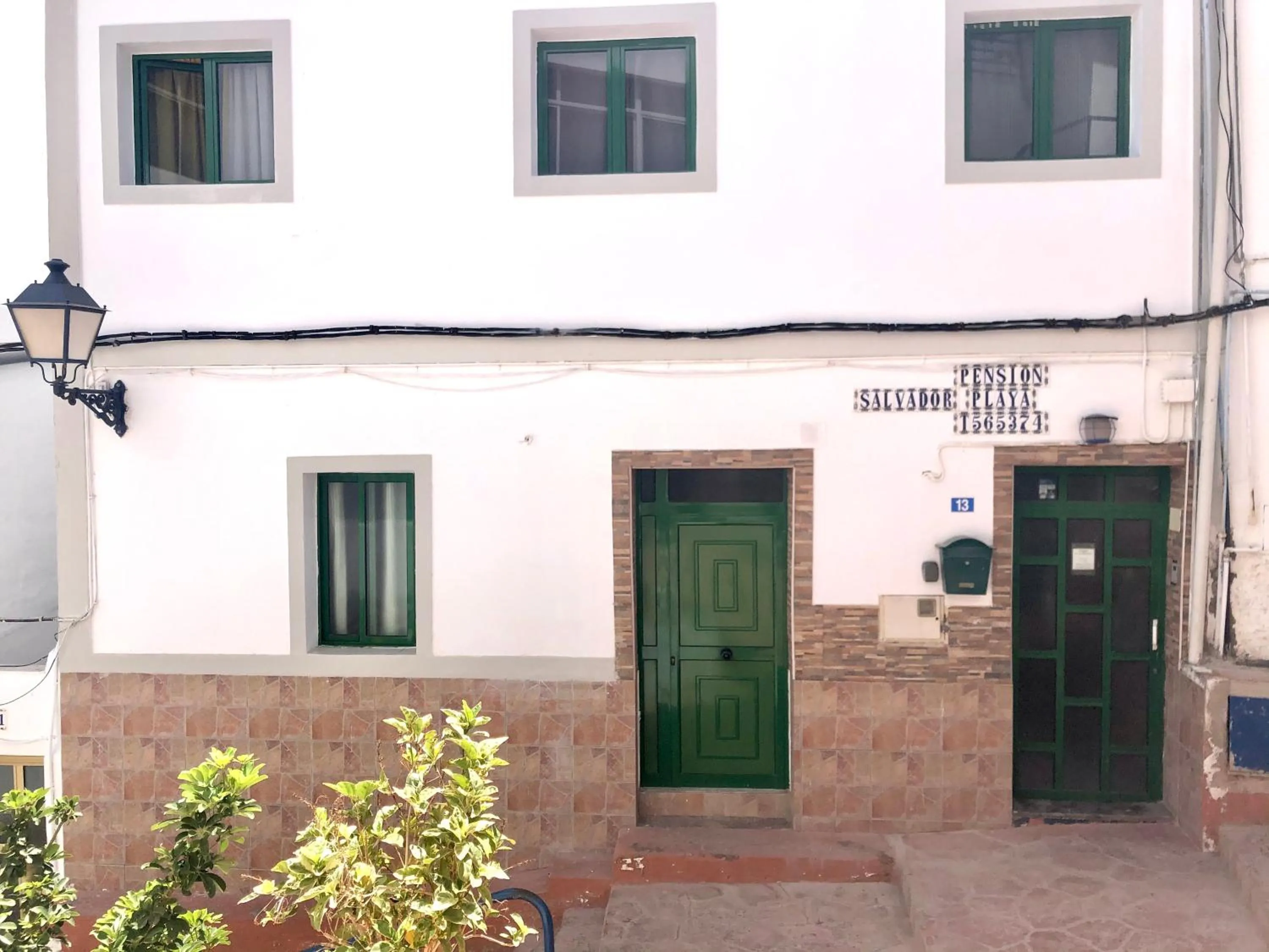 Property building in Pensión Playa