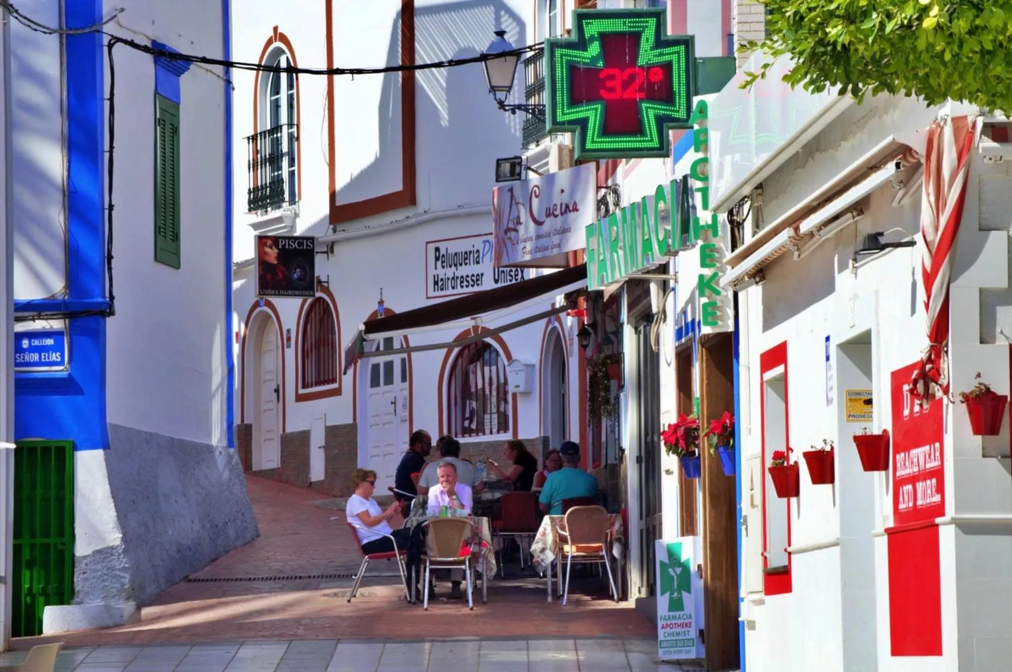 Nearby landmark in Pensión Playa