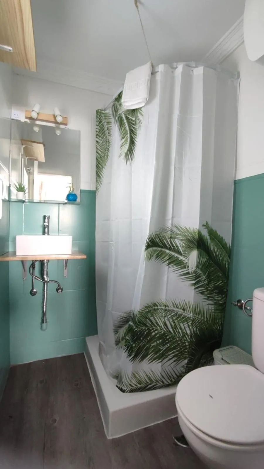 Bathroom in Pensión Playa