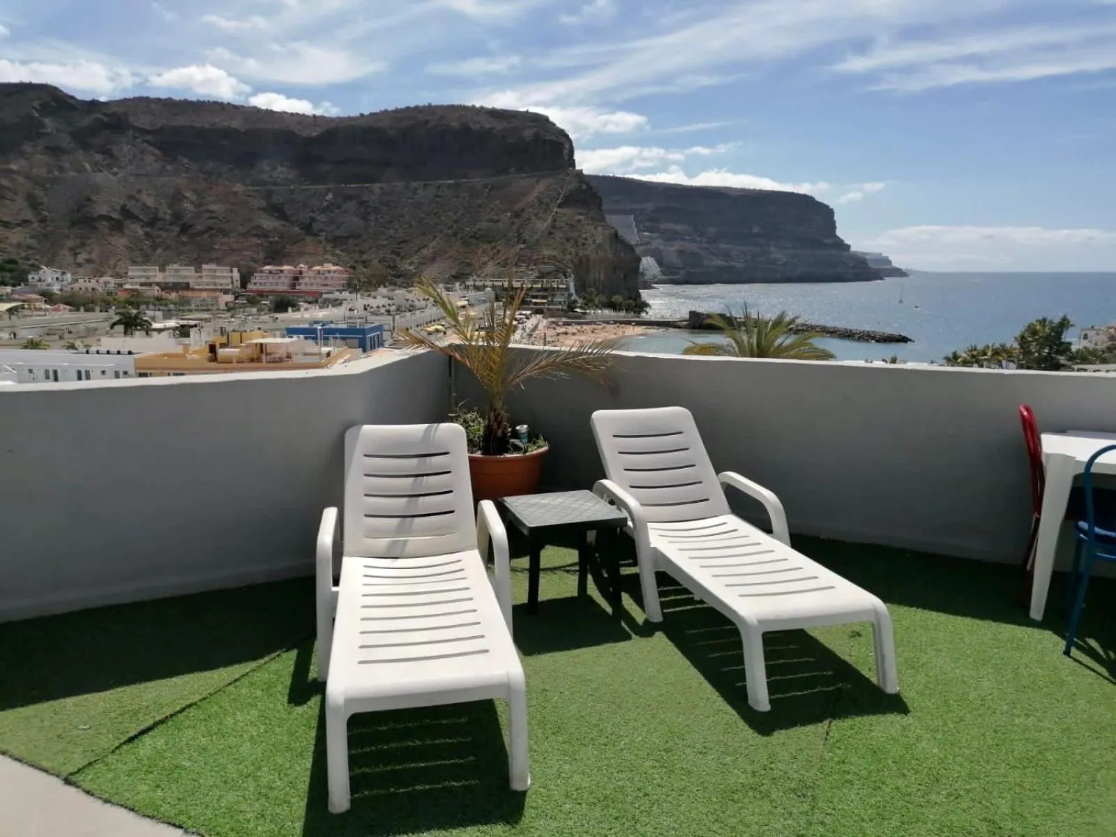 Balcony/Terrace in Pensión Playa
