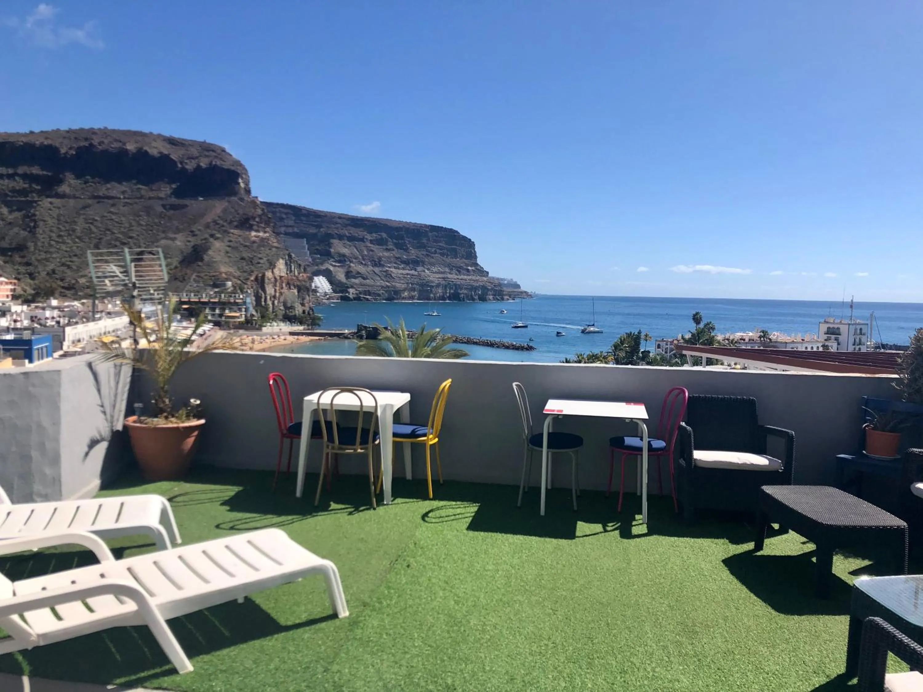 Balcony/Terrace in Pensión Playa