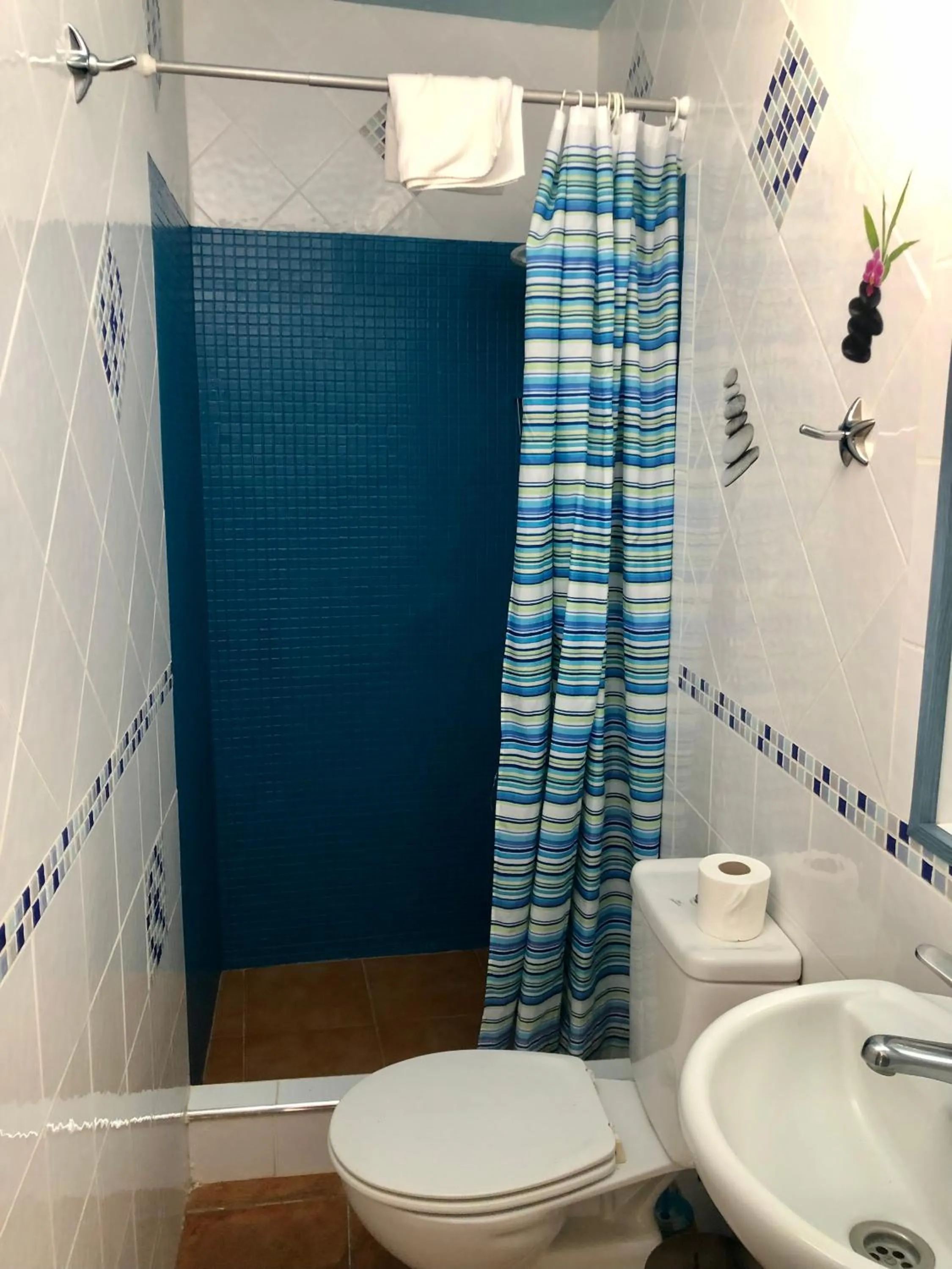 Bathroom in Pensión Playa