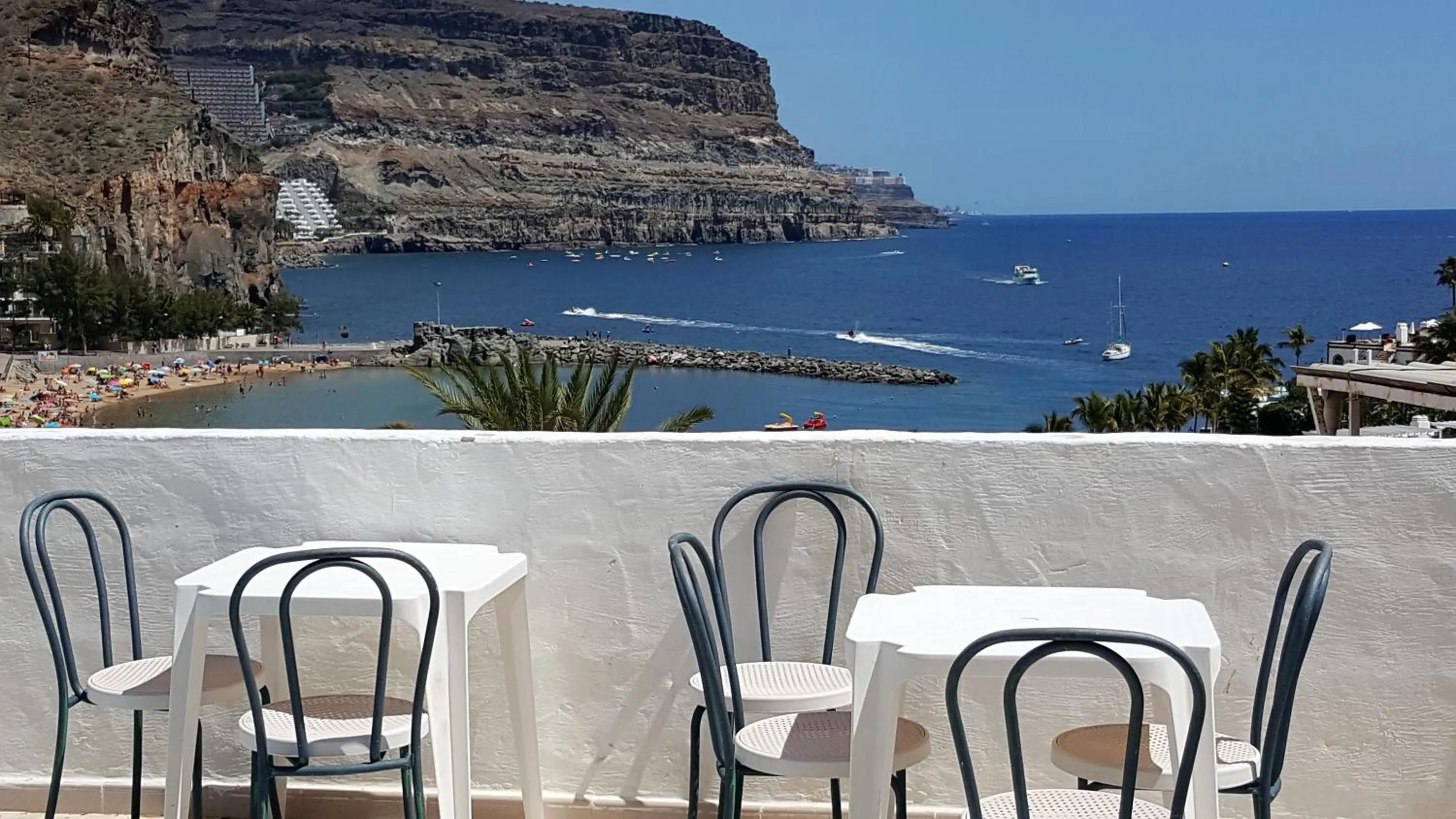 Balcony/Terrace in Pensión Playa
