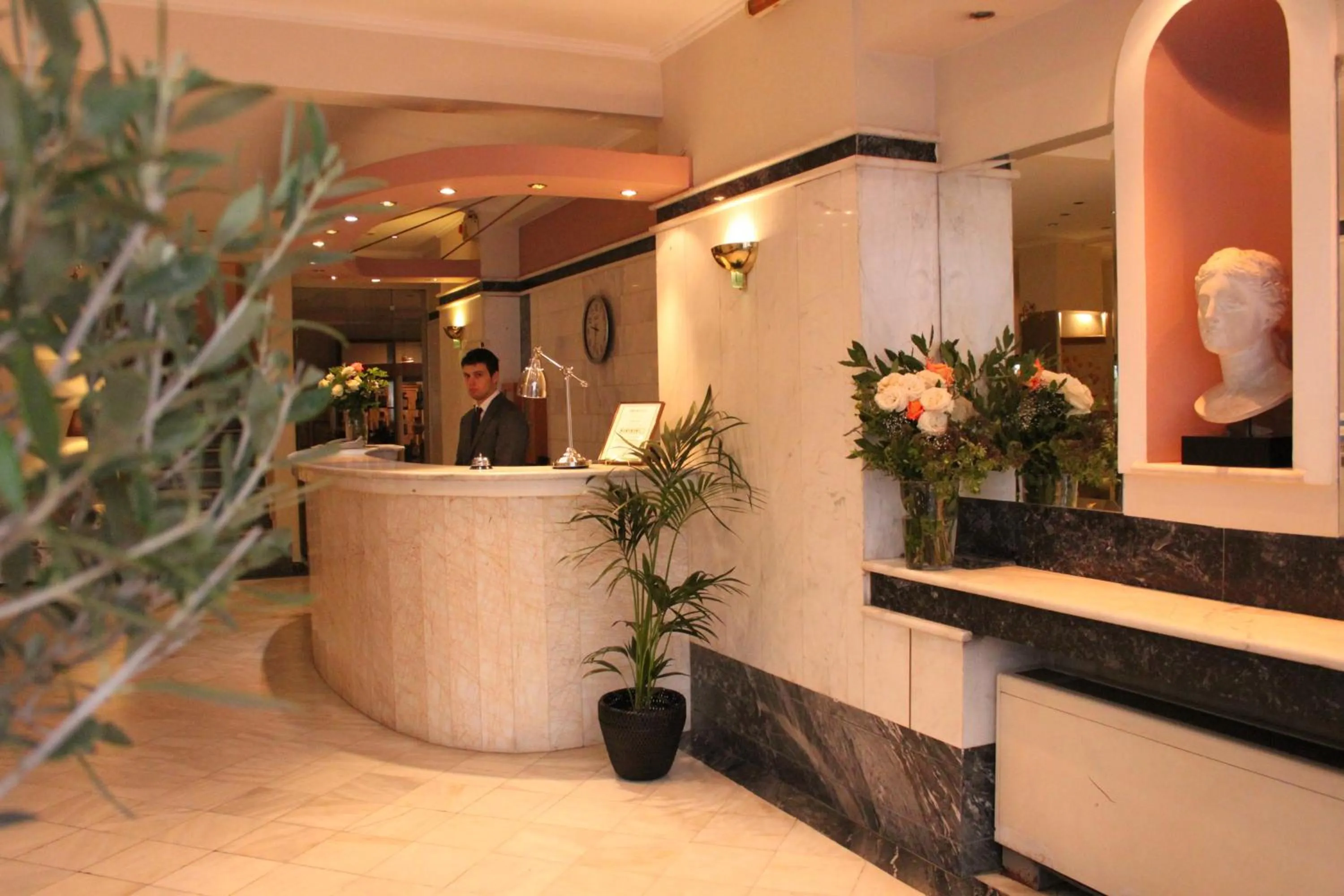 Lobby or reception in Achillion Hotel
