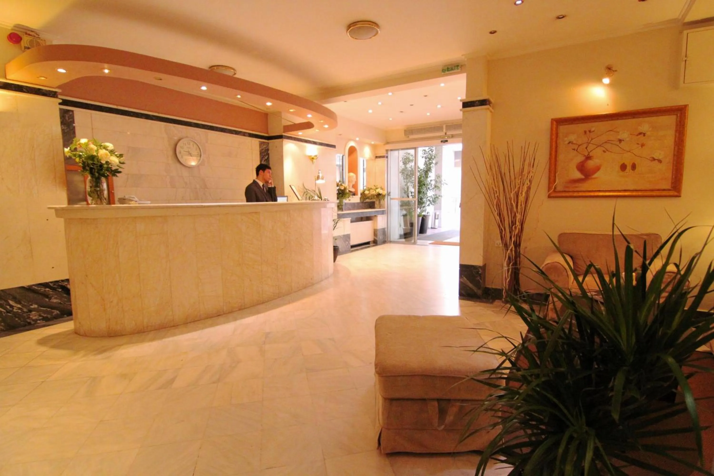Lobby or reception in Achillion Hotel