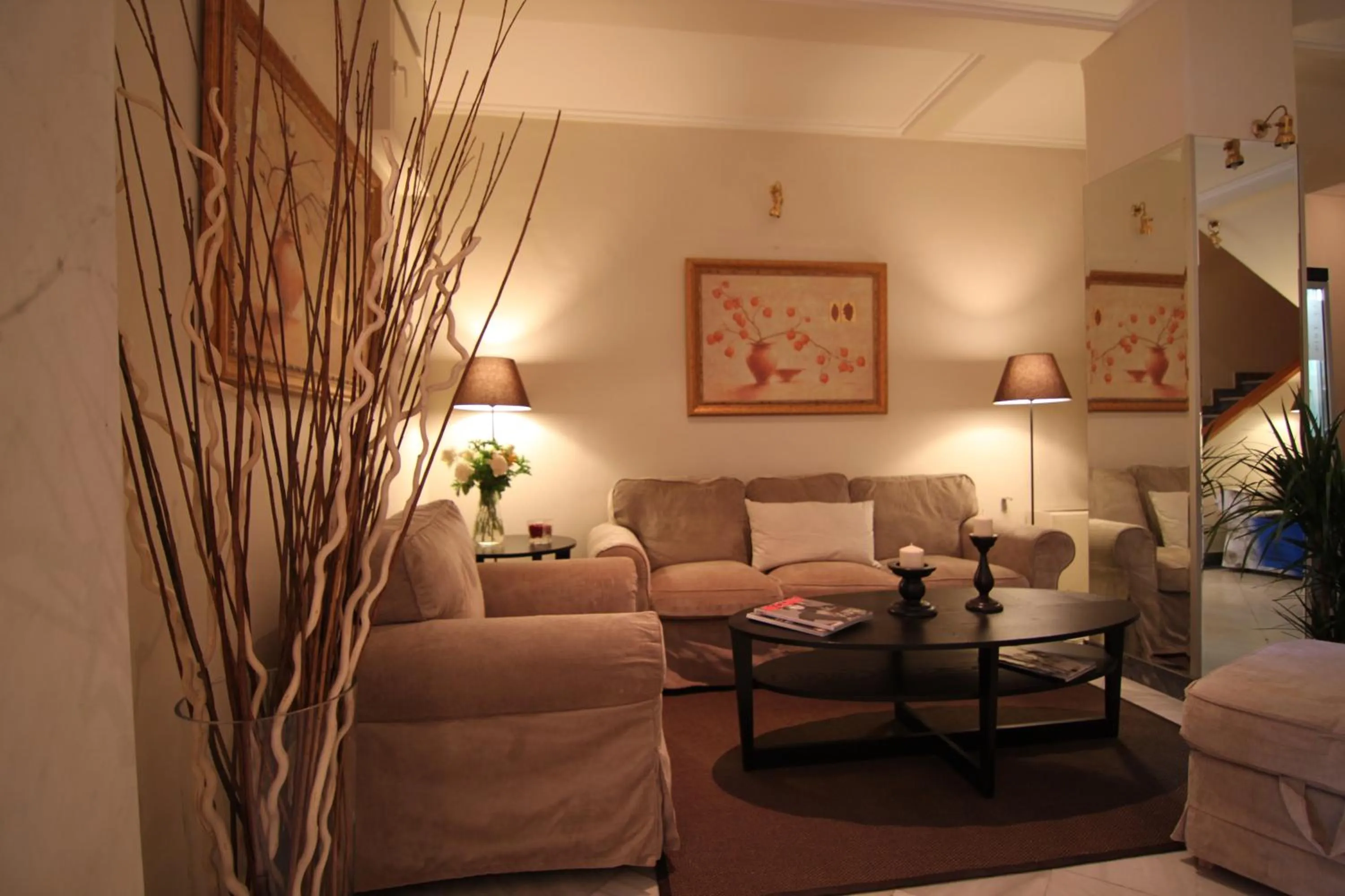 Lobby or reception in Achillion Hotel