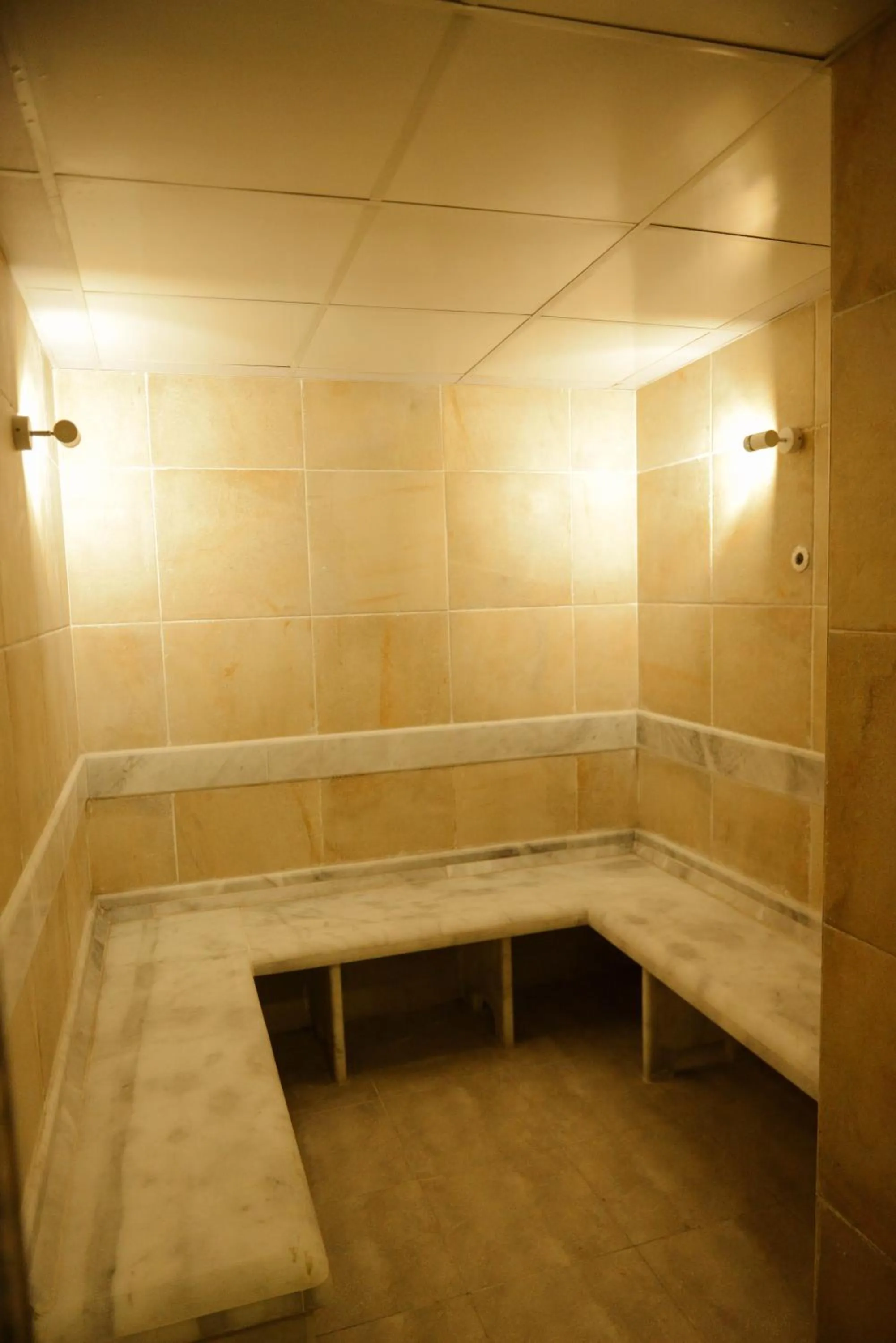 Steam room in Eastern Al Montazah Hotel