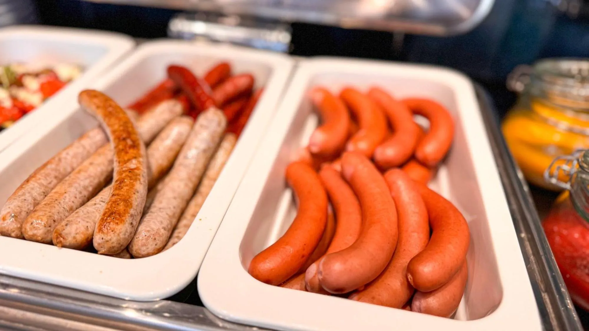 Buffet breakfast in Hotel Victor Pruszków DeSilva