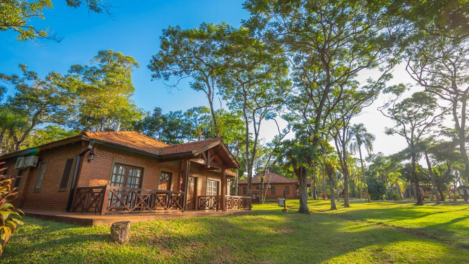 Garden view in Complejo Americano