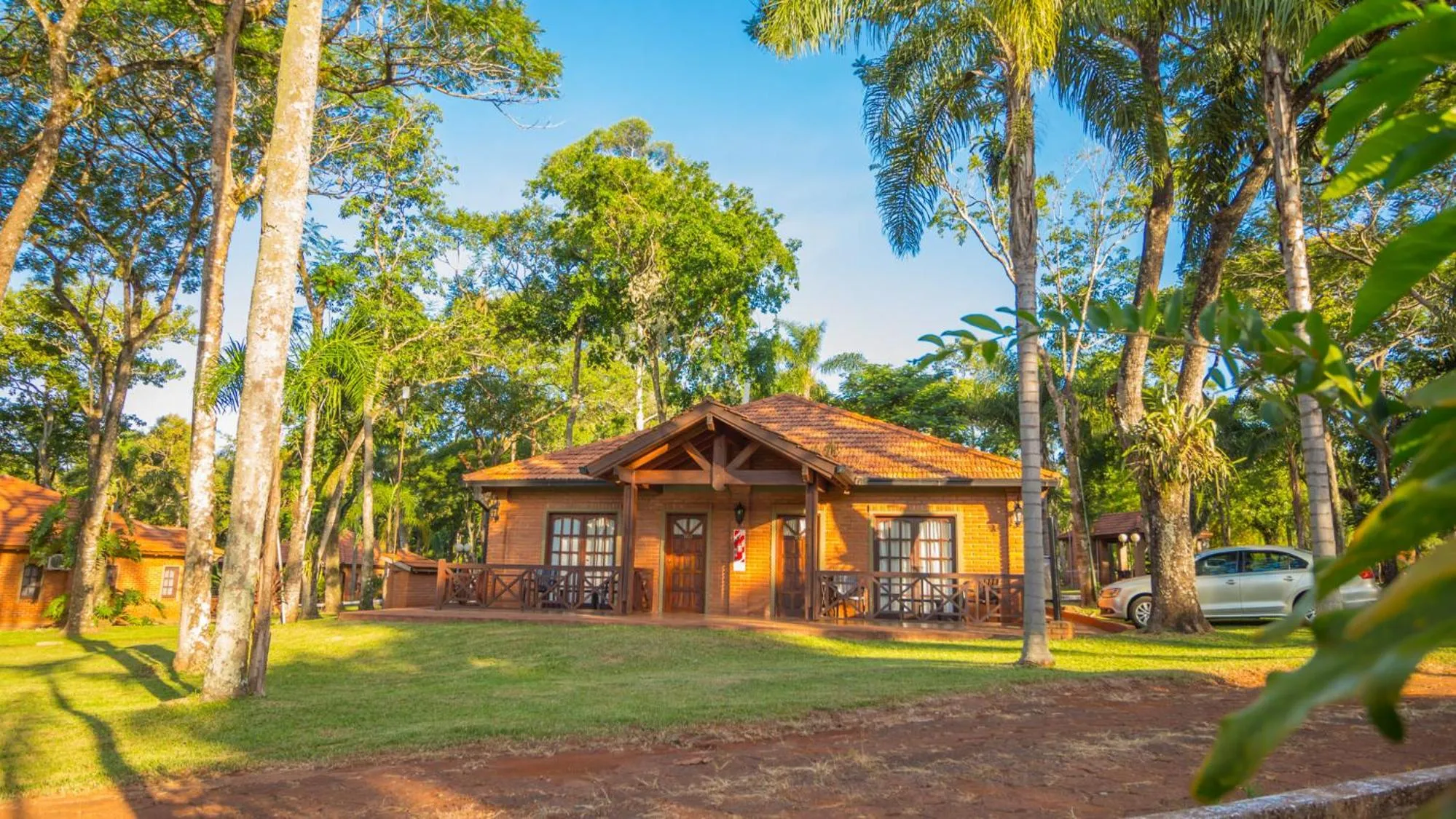 Garden view in Complejo Americano