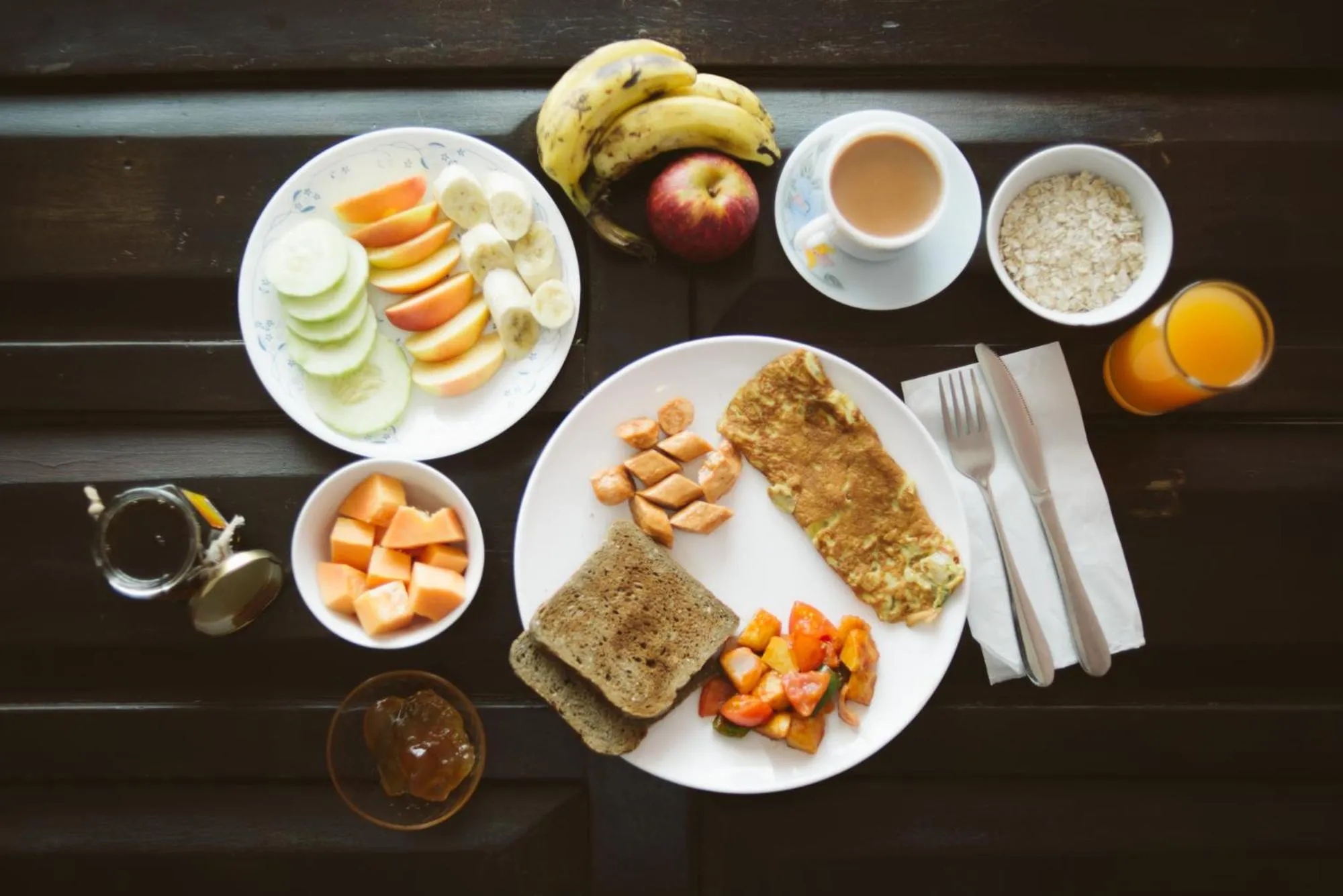 Food and drinks in Tajaa Pha The Heritage Home