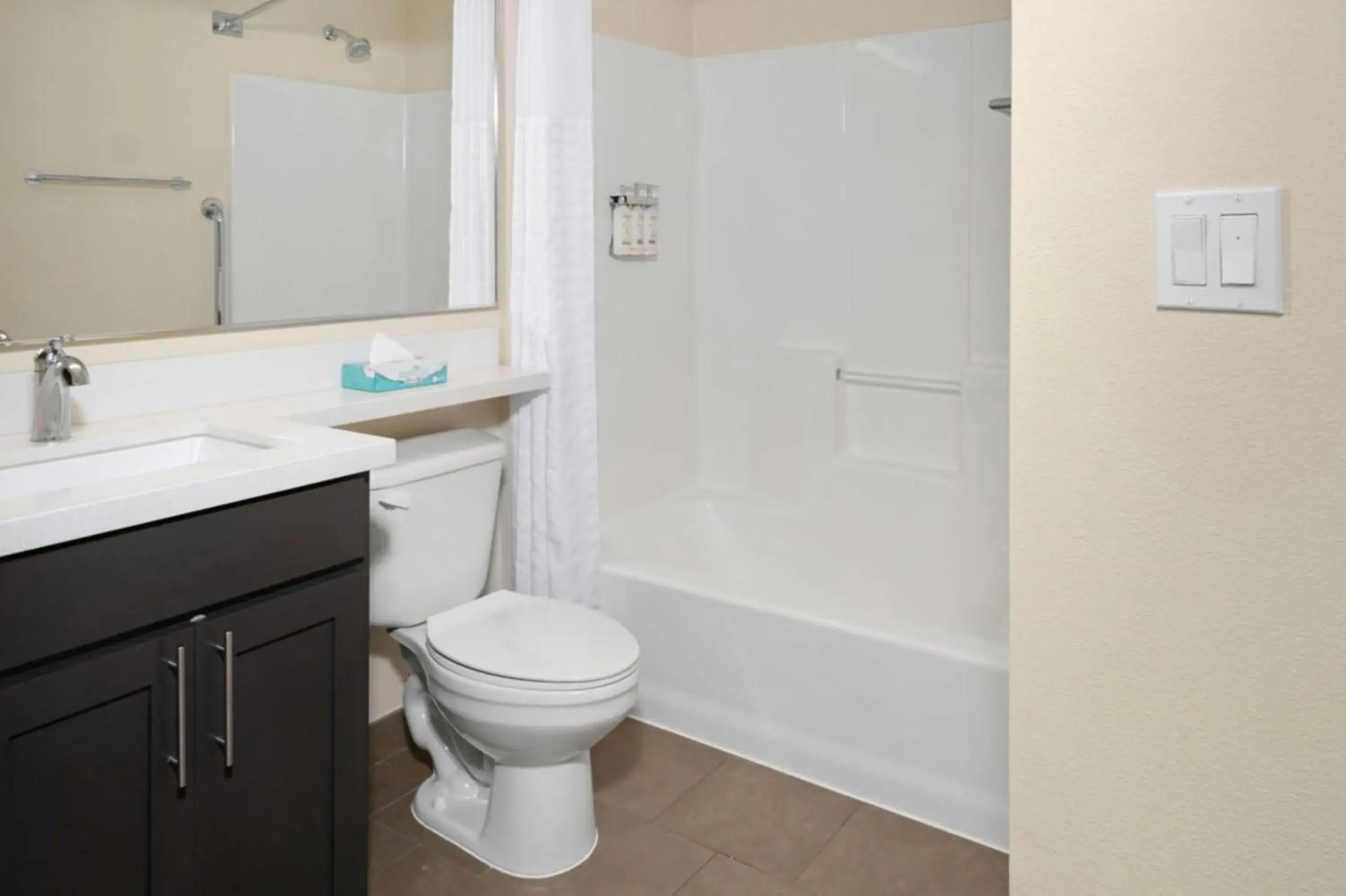 Bathroom in Candlewood Suites Killeen - Fort Hood Area by IHG Bathroom in Candlewood Suites Killeen - Fort Hood Area by IHG