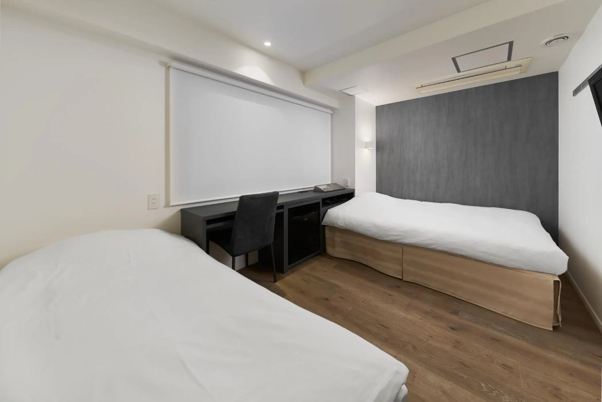 Photo of the whole room, Bed in Shinjuku City Hotel N.U.T.S Tokyo