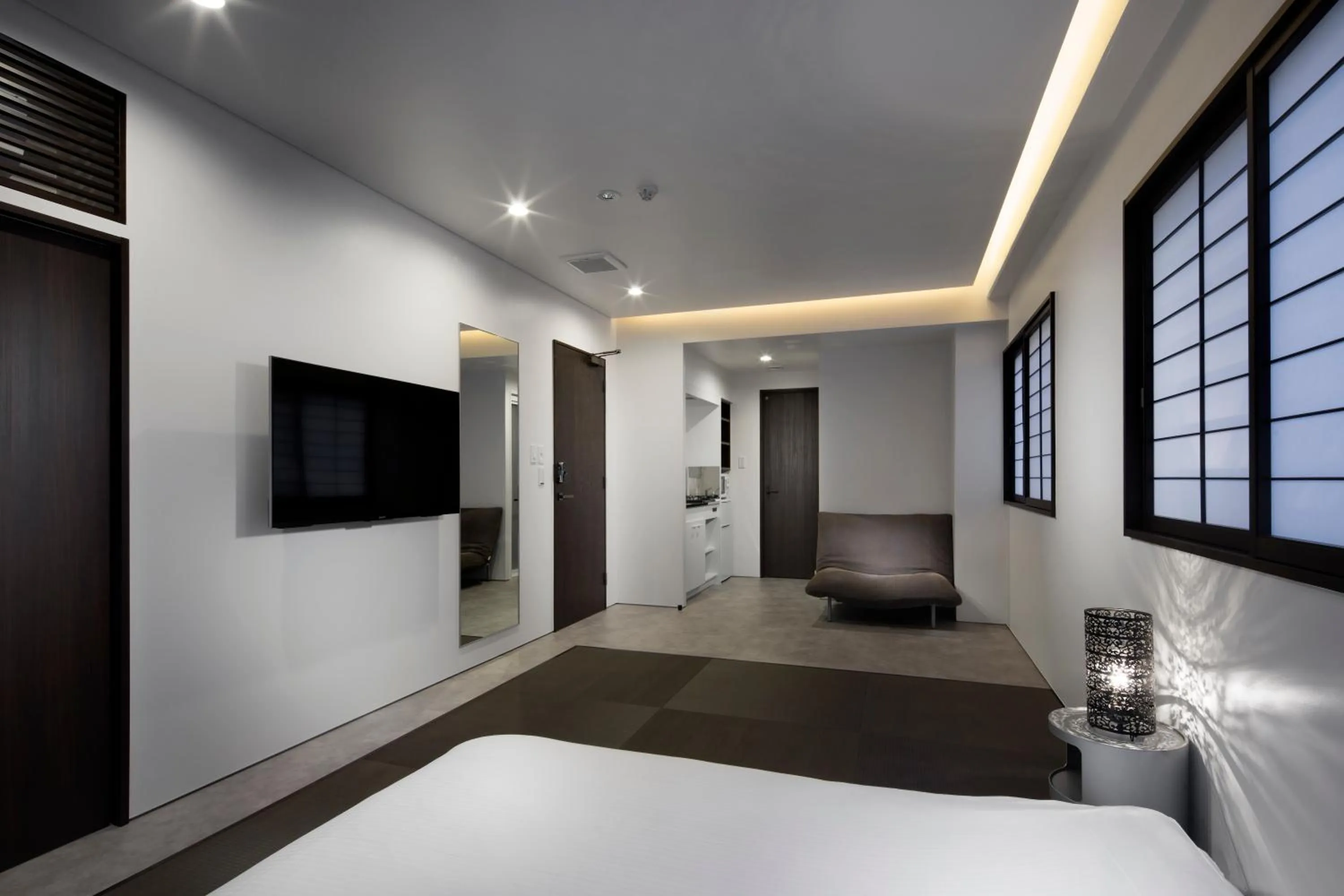 Bedroom, Bed in Shinjuku City Hotel N.U.T.S Tokyo