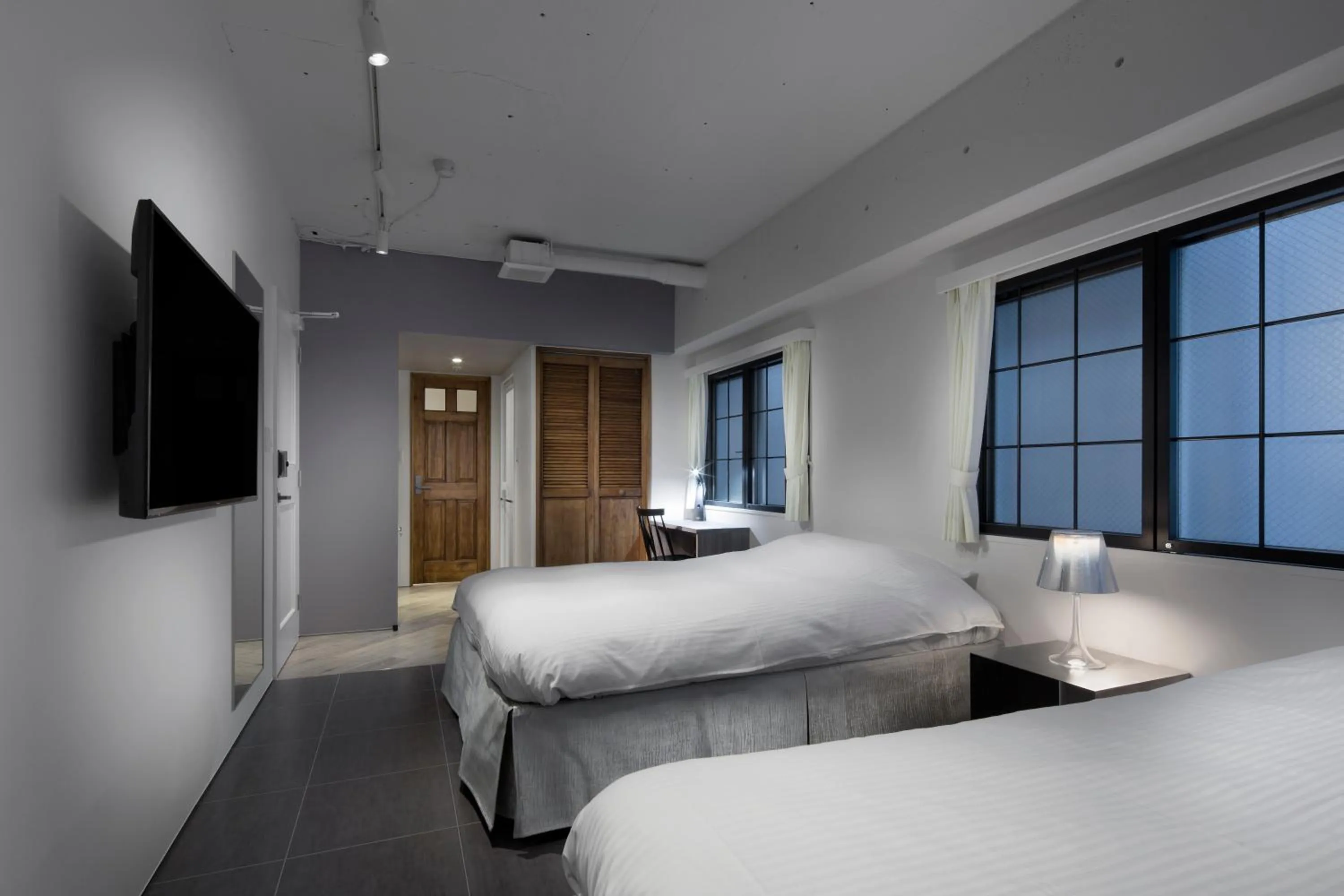 Bed in Shinjuku City Hotel N.U.T.S Tokyo