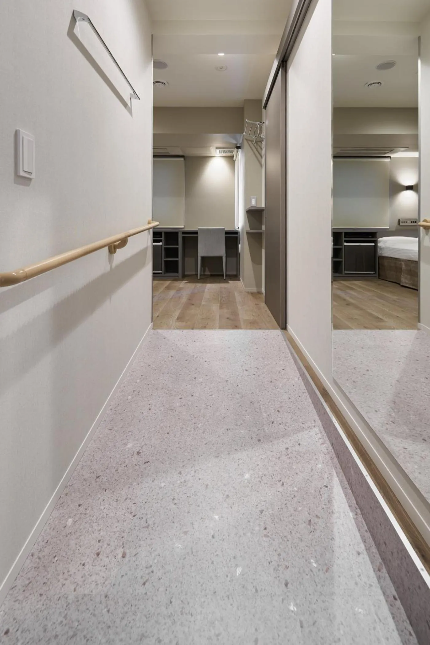 Facility for disabled guests in Shinjuku City Hotel N.U.T.S Tokyo