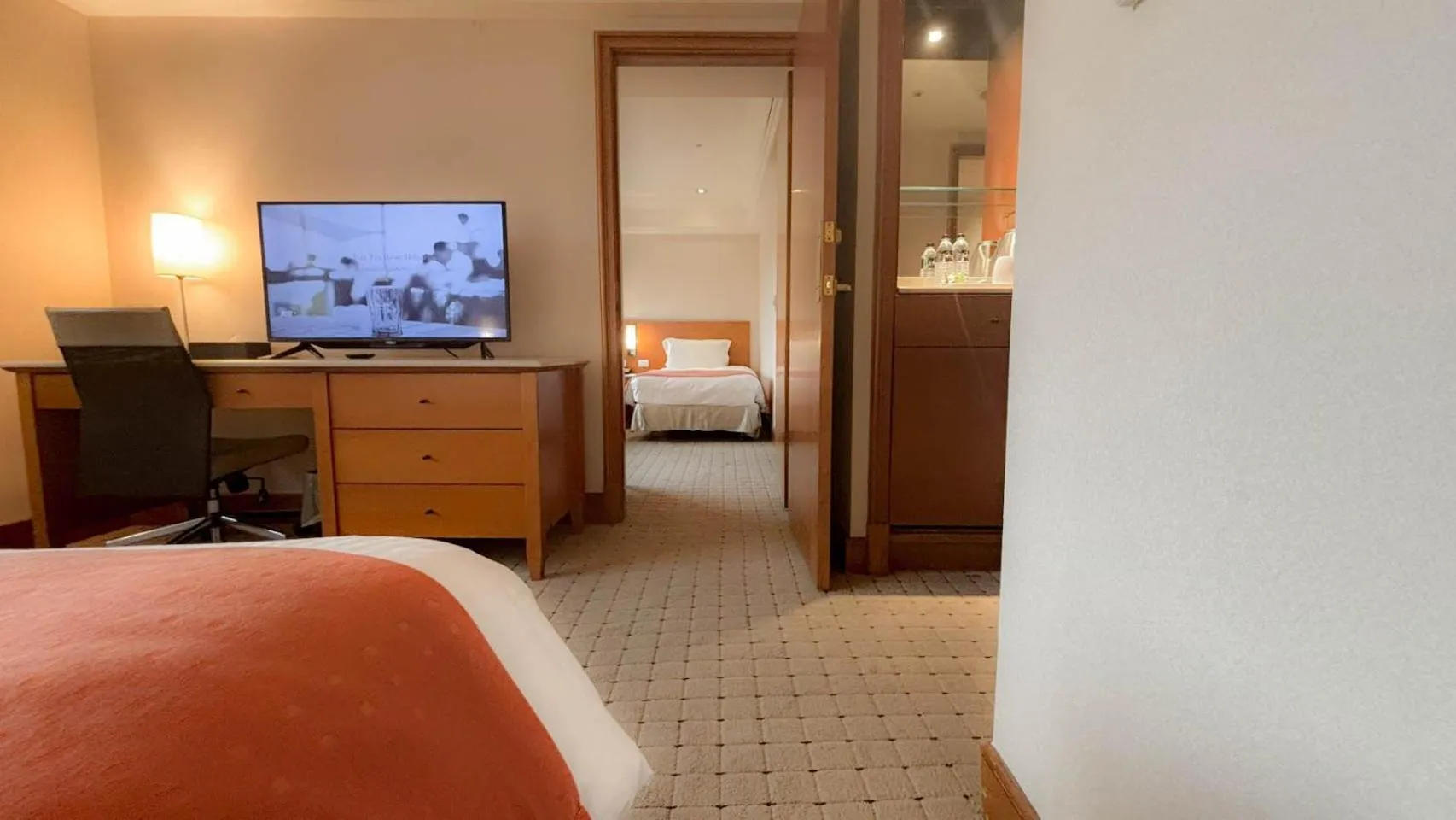 Bed in HiONE Holiday Hotel