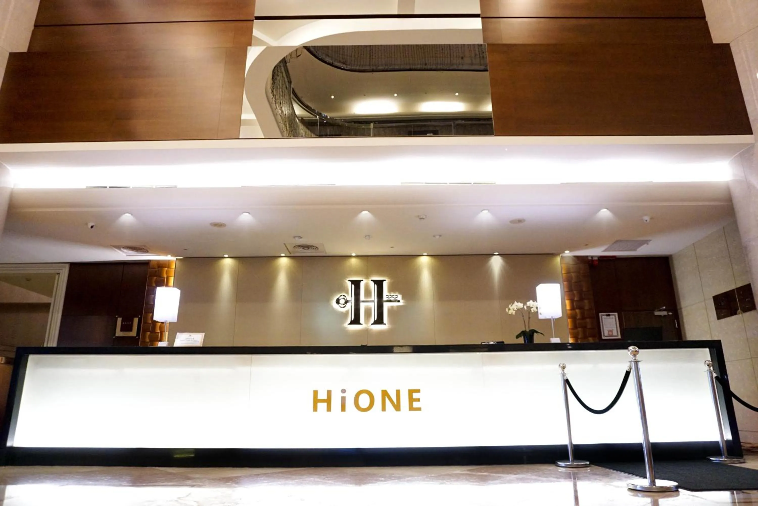 Lobby or reception in HiONE Holiday Hotel