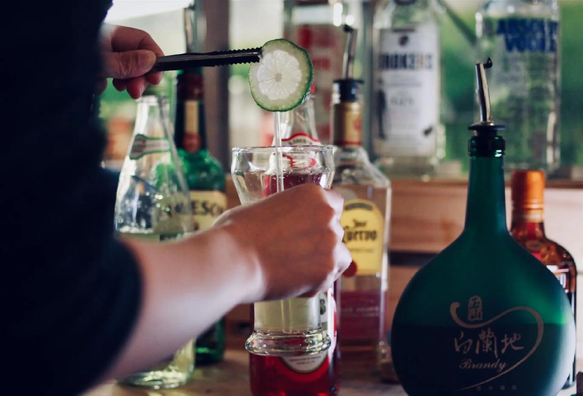 Alcoholic drinks in HiONE Holiday Hotel