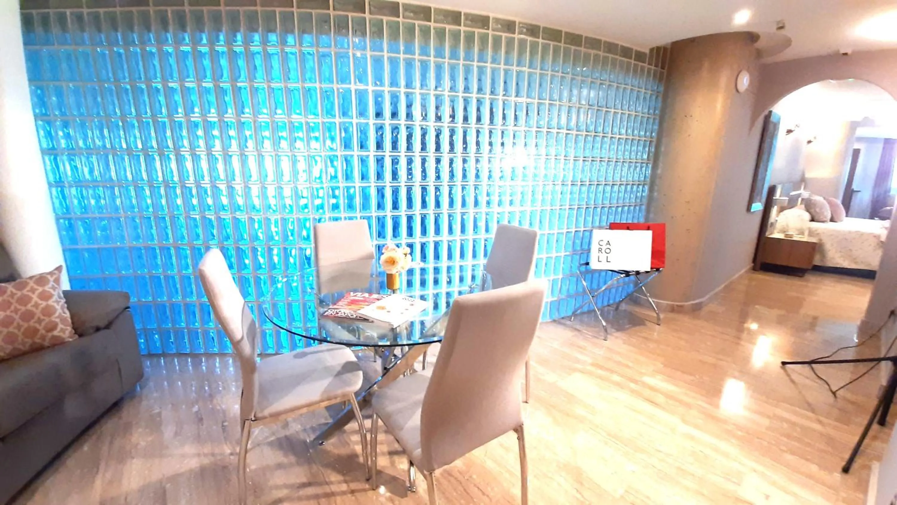 Living room in Hotel Nueva Plaza