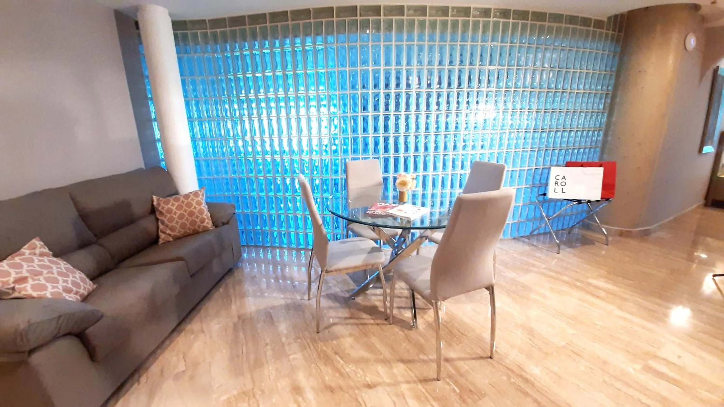 Dining area in Hotel Nueva Plaza