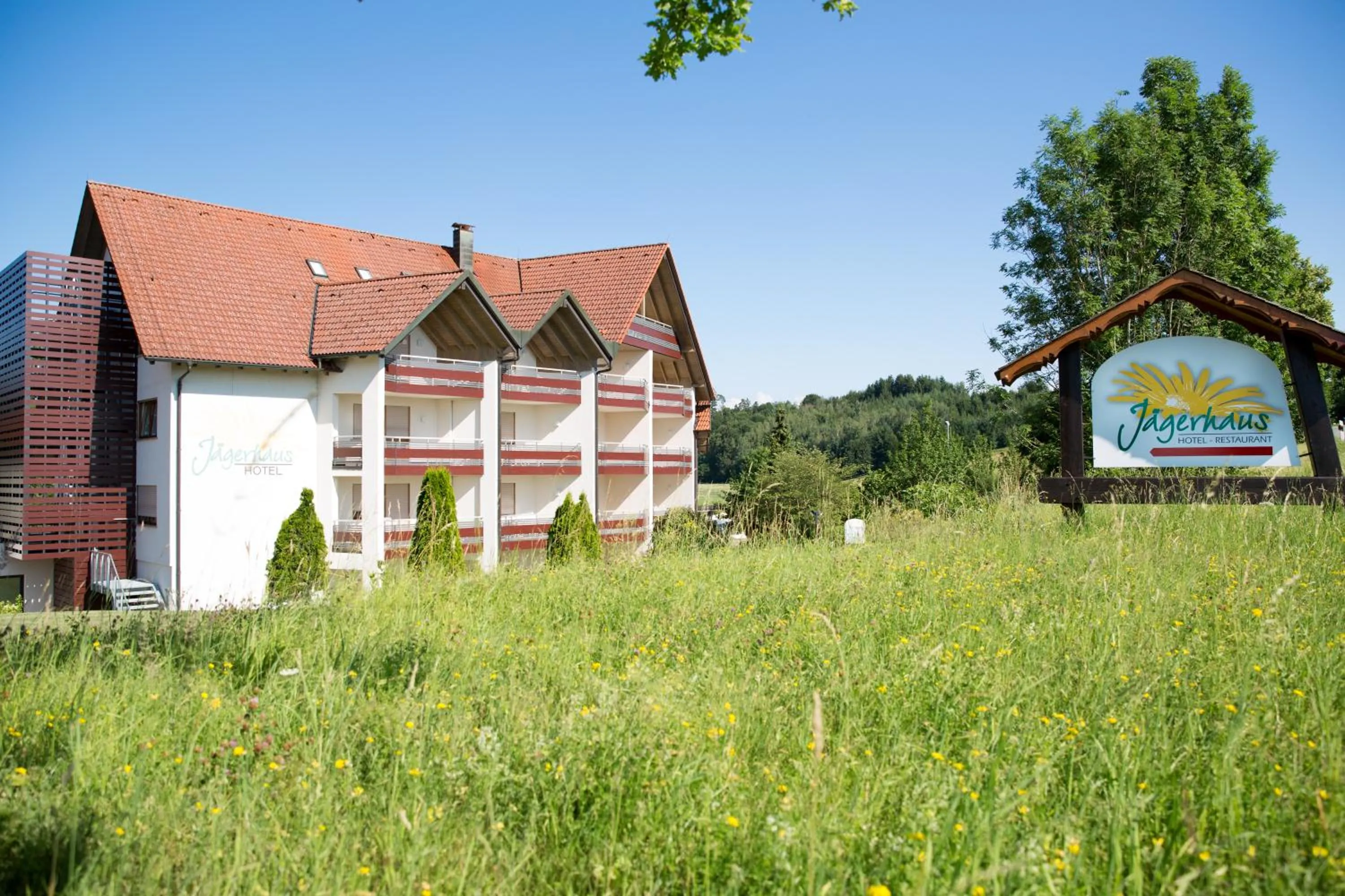 Property building in Hotel Restaurant JÄGERHAUS