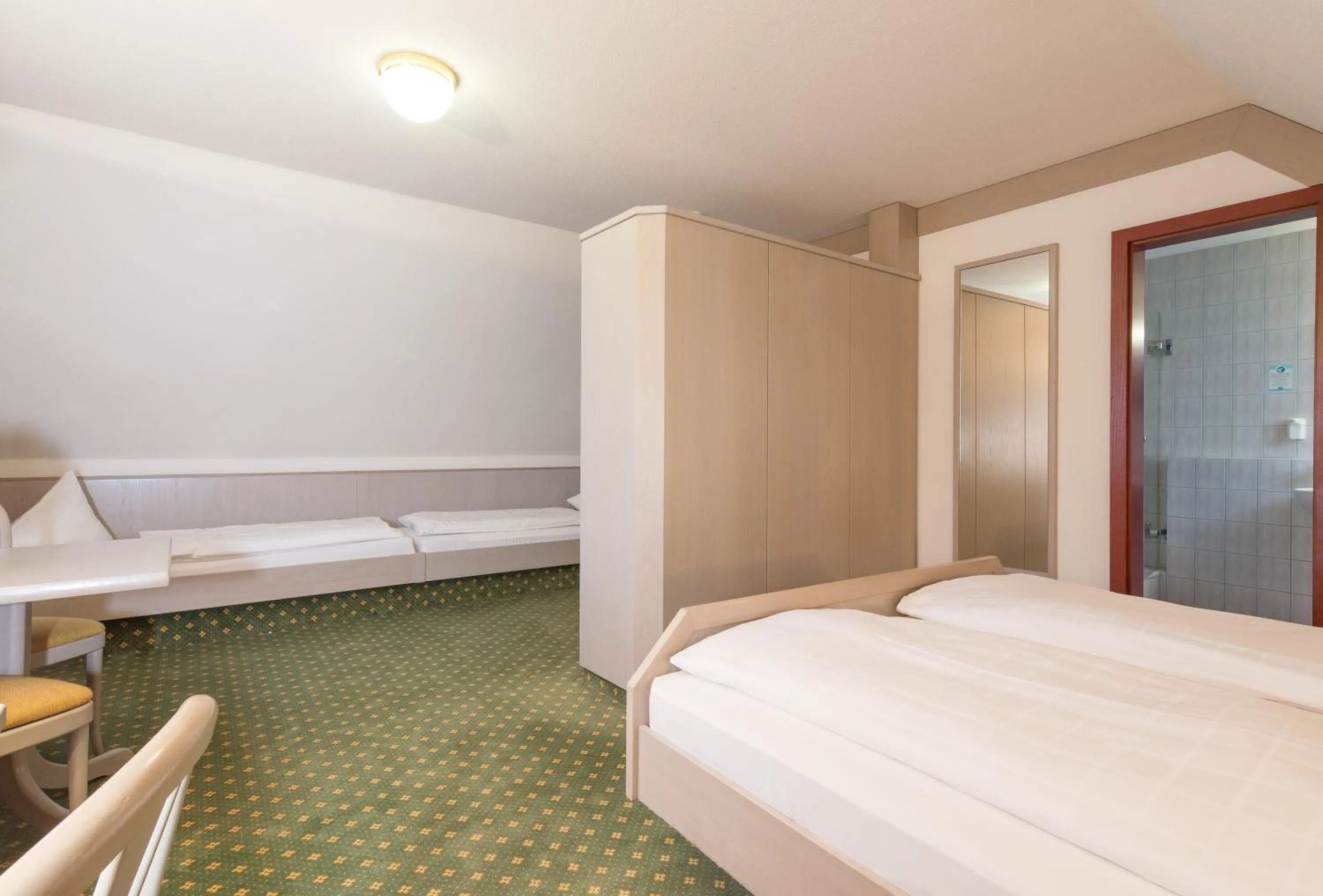 Bed in Hotel Restaurant JÄGERHAUS