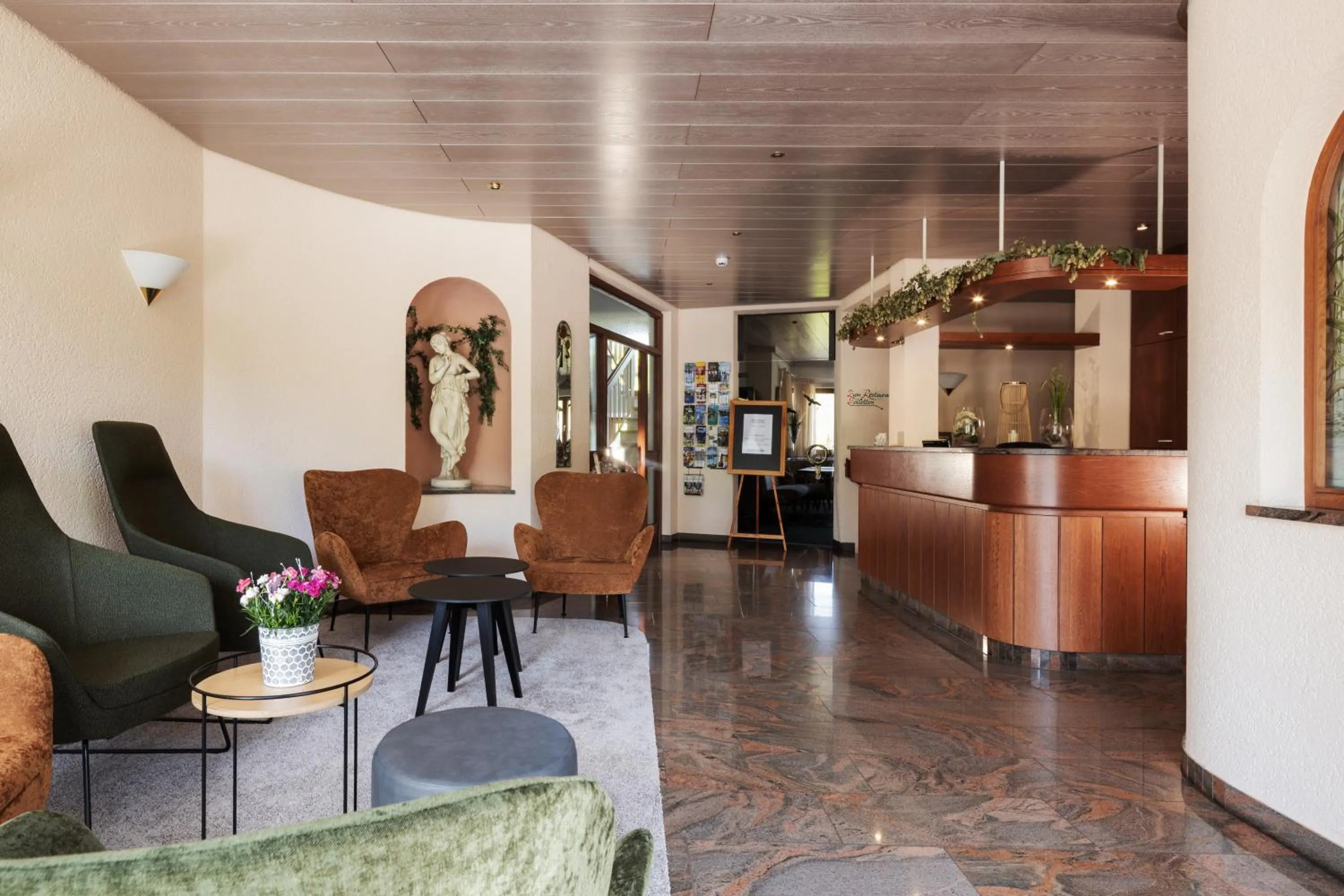 Lobby or reception in Hotel Restaurant JÄGERHAUS