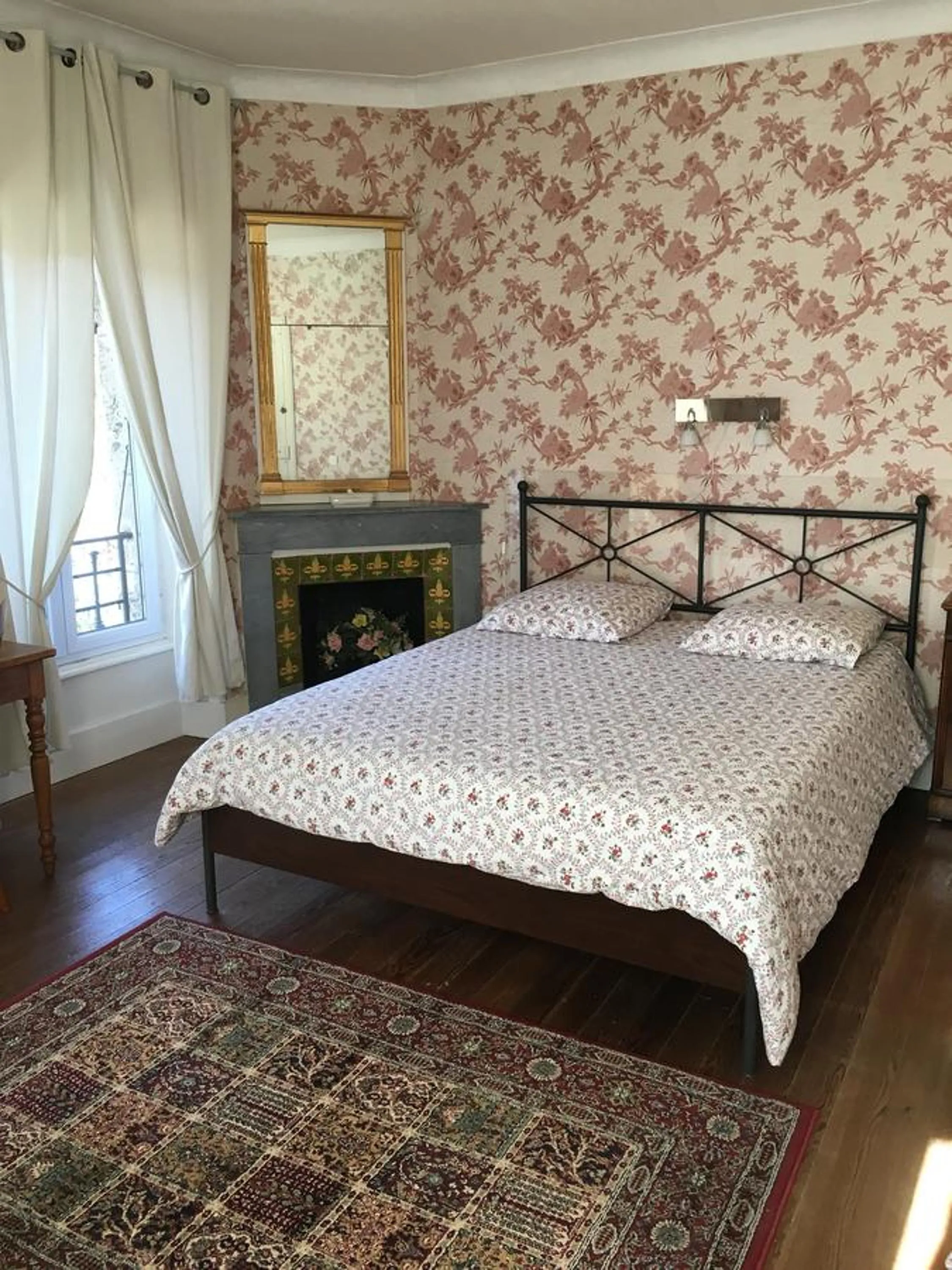 Decorative detail, Bed in Domaine du Valromey