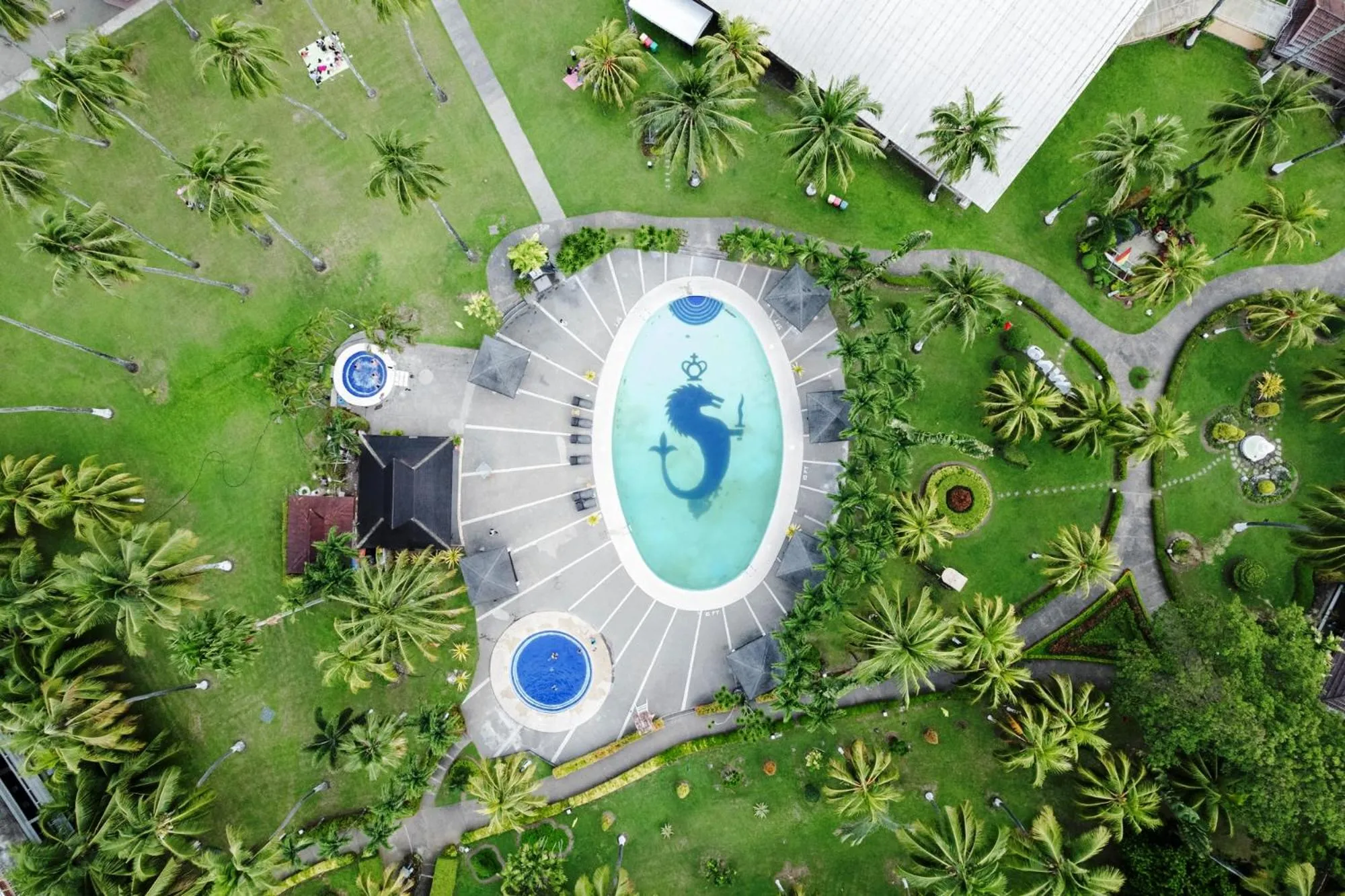 Swimming pool in Waterfront Insular Hotel Davao