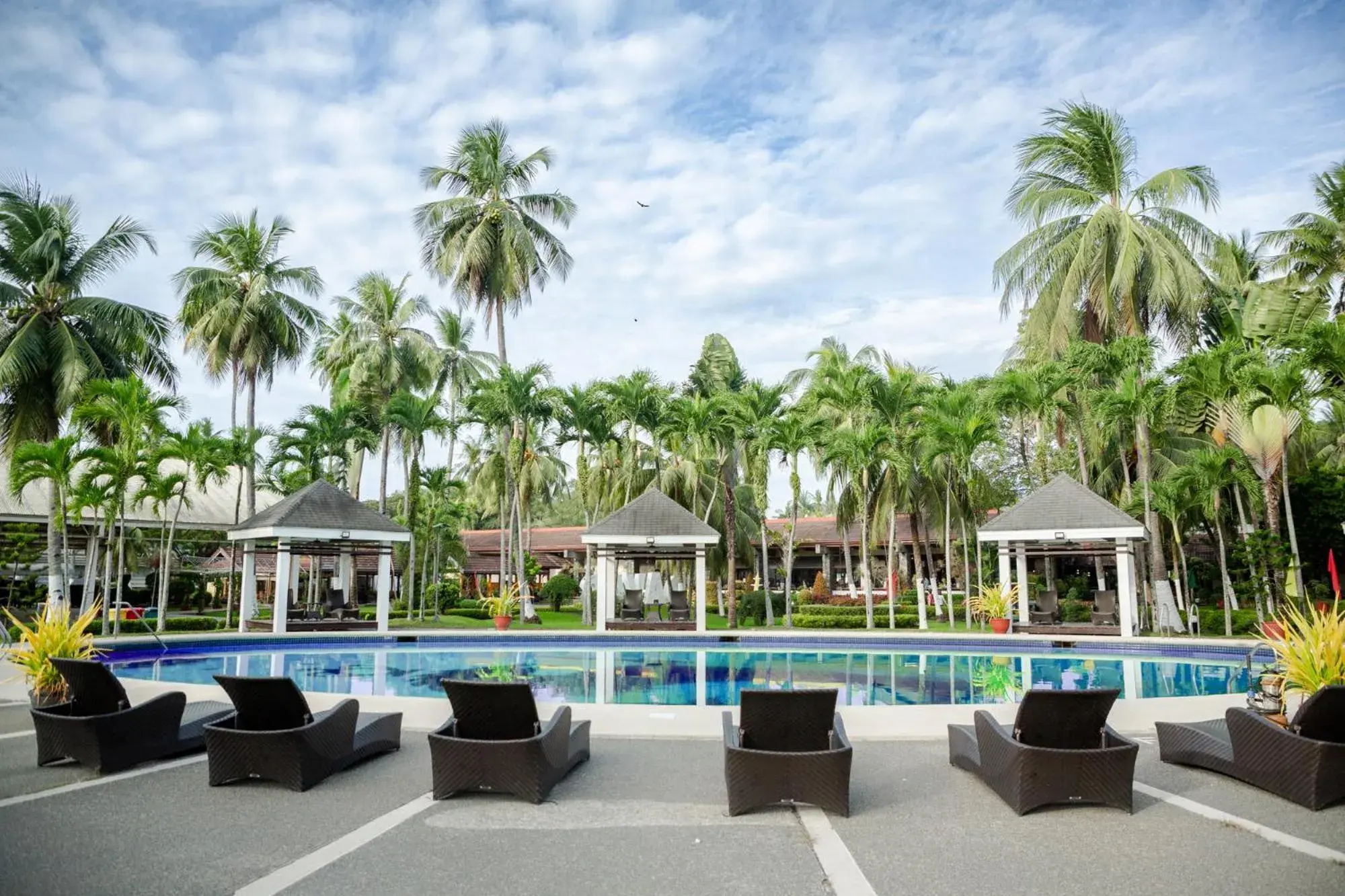 Pool view in Waterfront Insular Hotel Davao Pool view in Waterfront Insular Hotel Davao