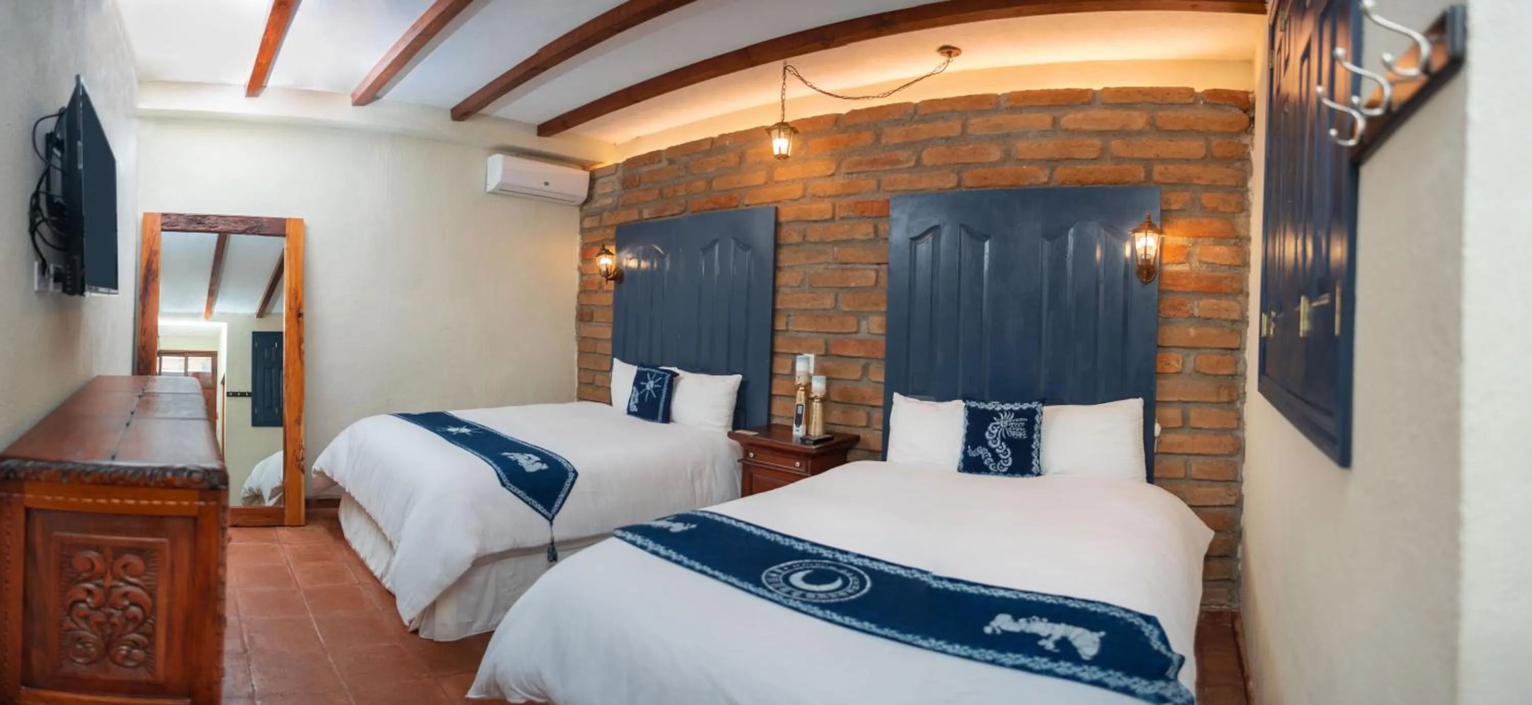 Bedroom, Bed in Casa 1800 Suchitoto Boutique