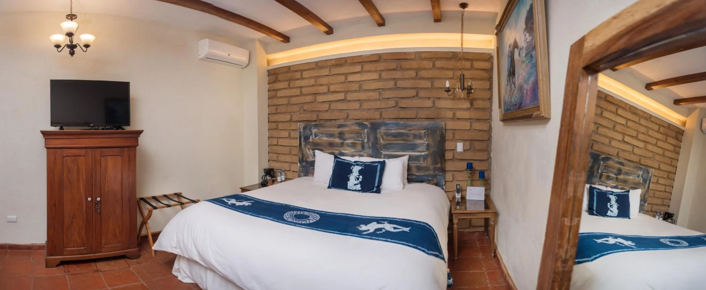 Bedroom, Bed in Casa 1800 Suchitoto Boutique