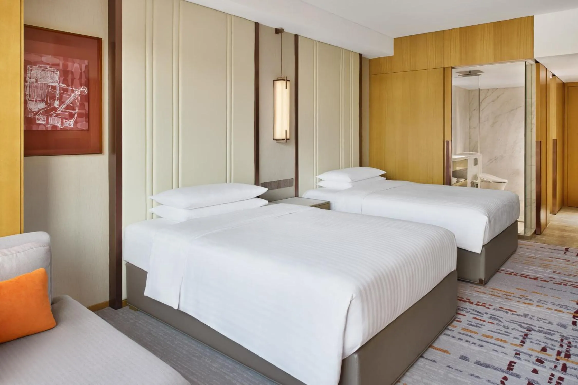 Bedroom, Bed in Renaissance Shanghai Hongqiao