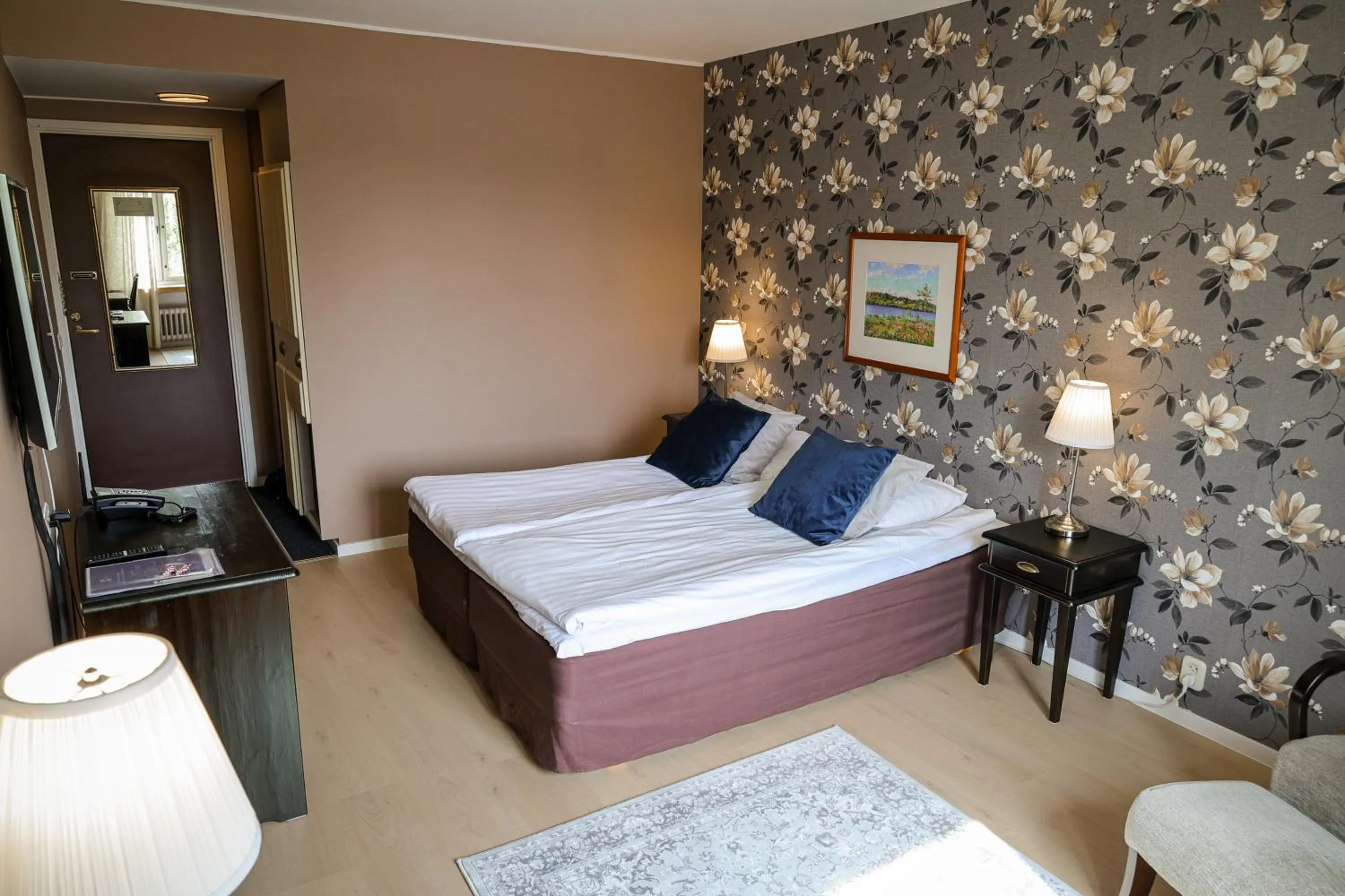 Bedroom, Bed in Hotel Merihovi