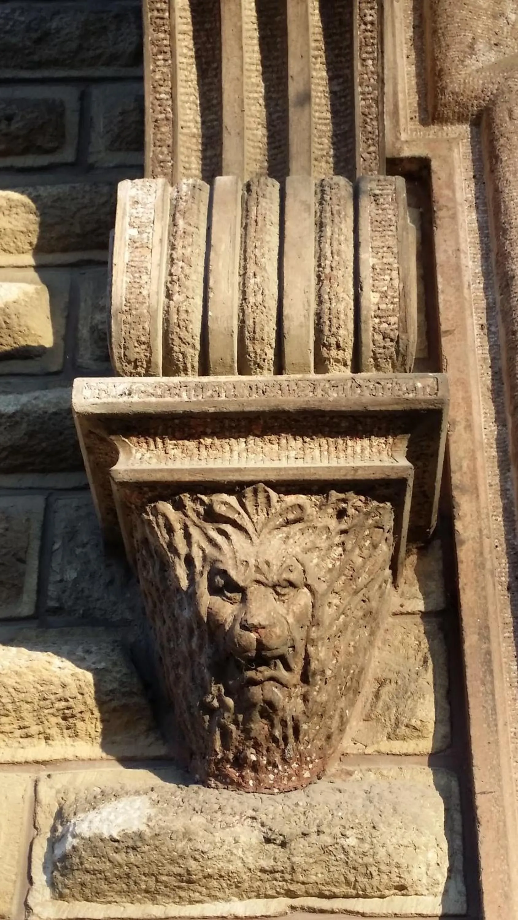 Decorative detail in Le Castel Guesthouse