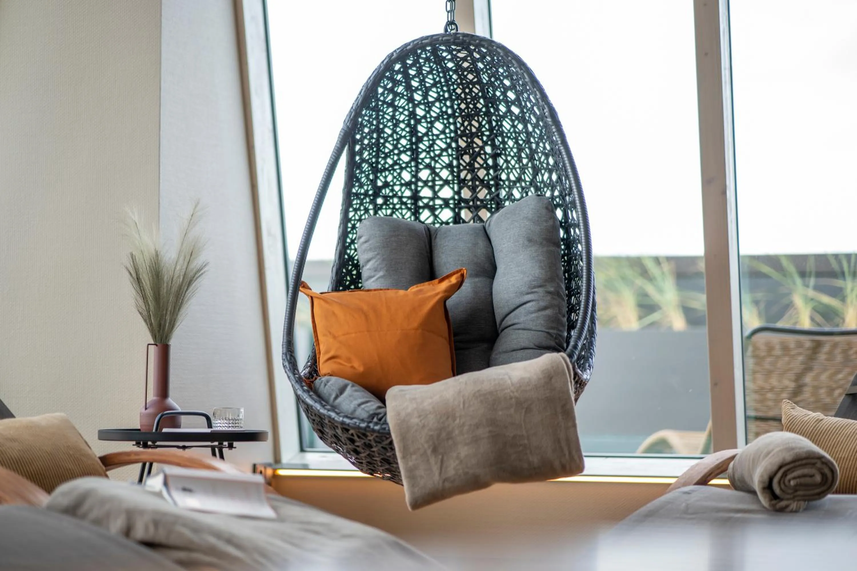 Sauna, Bed in Arthotel Bakker