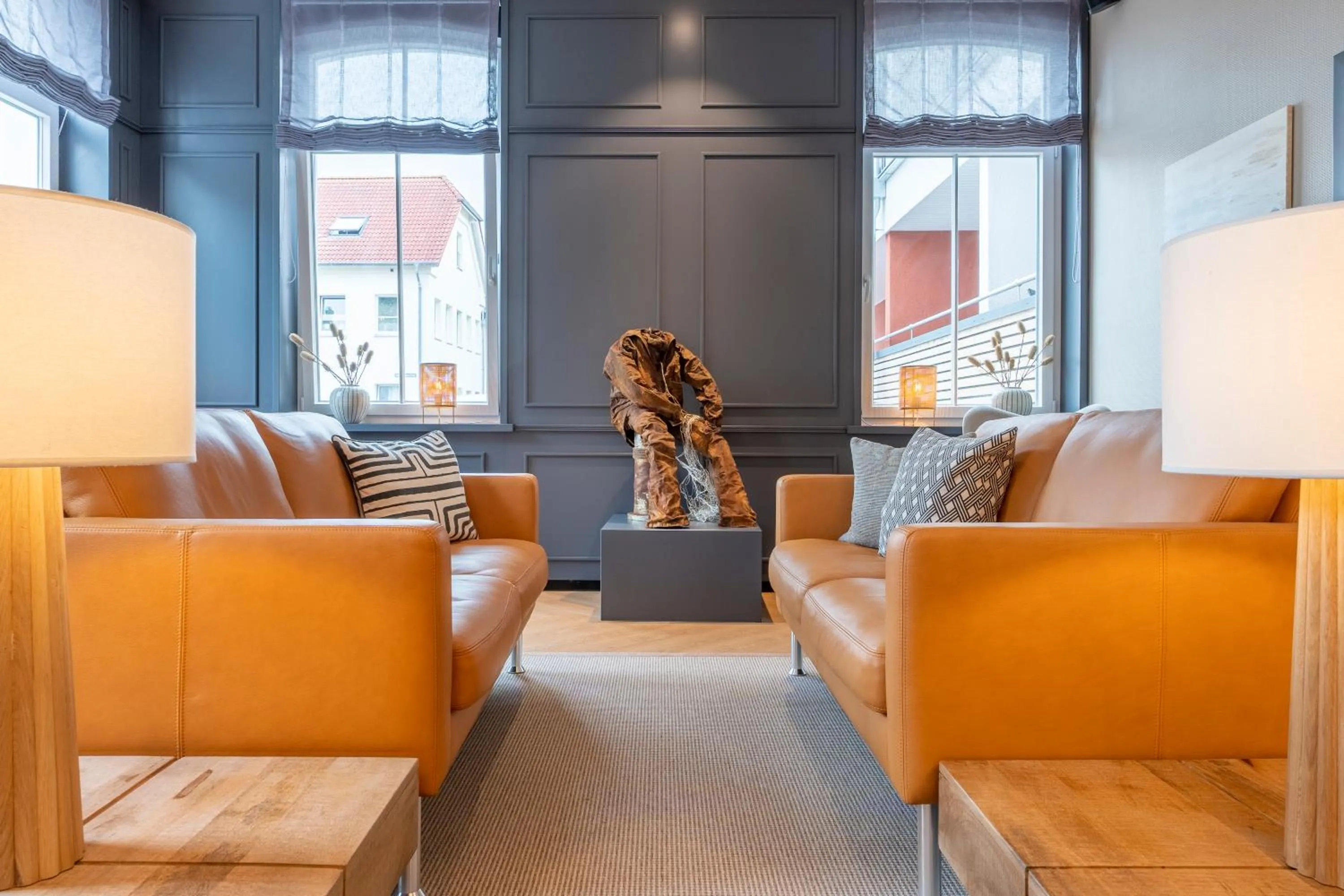 Lobby or reception in Arthotel Bakker