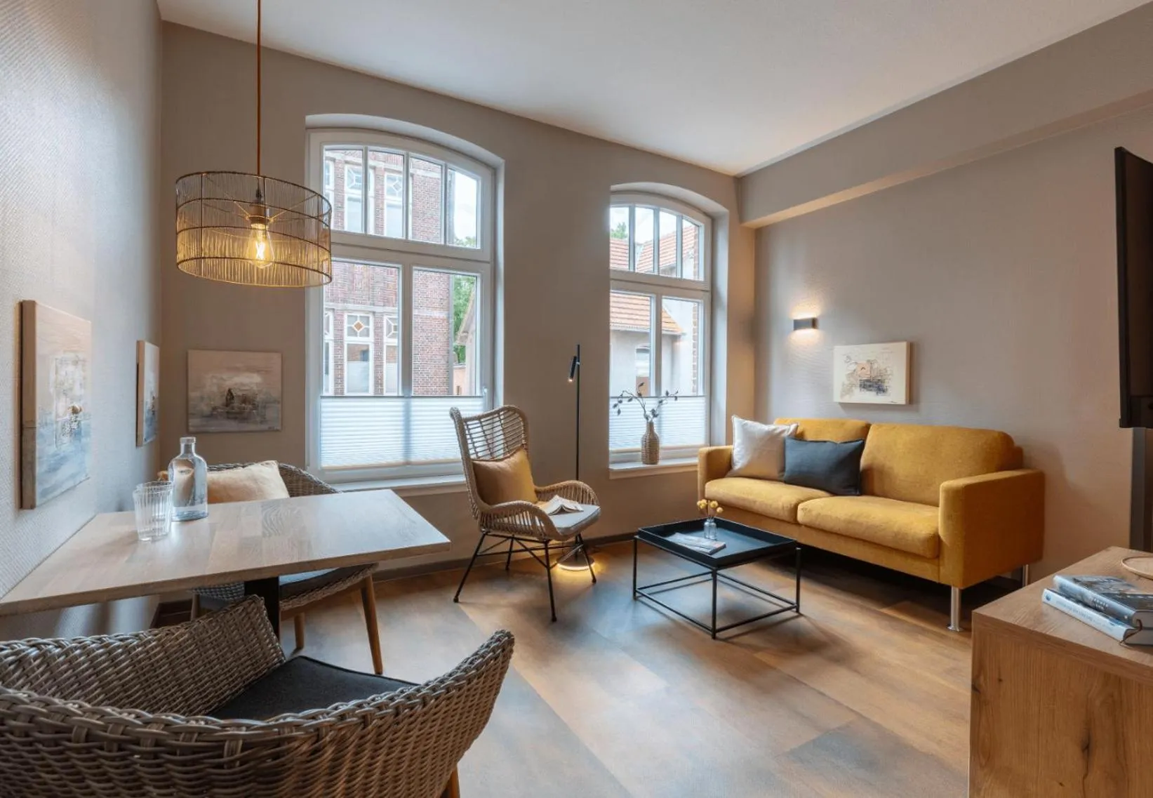 Living room in Arthotel Bakker