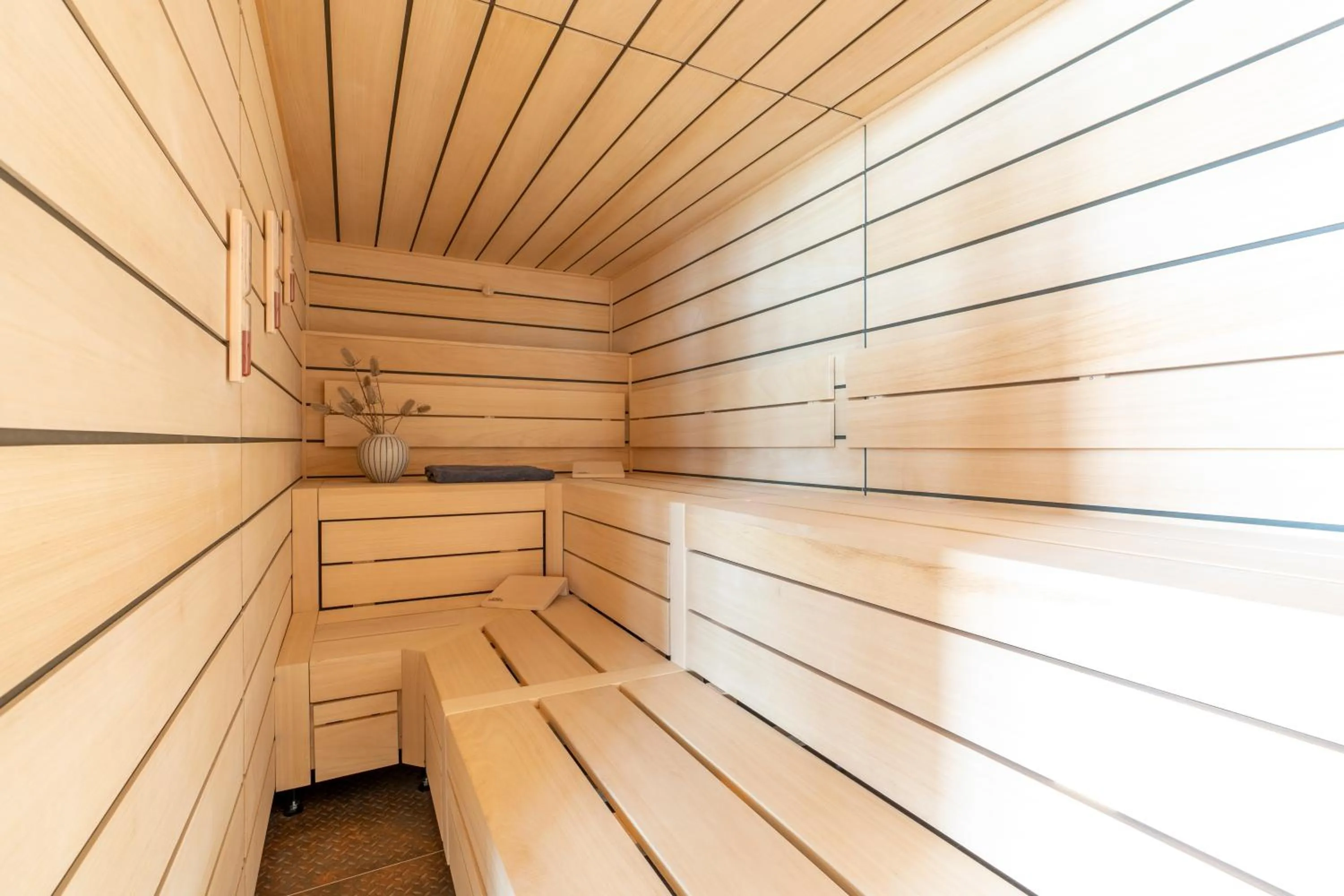 Sauna in Arthotel Bakker