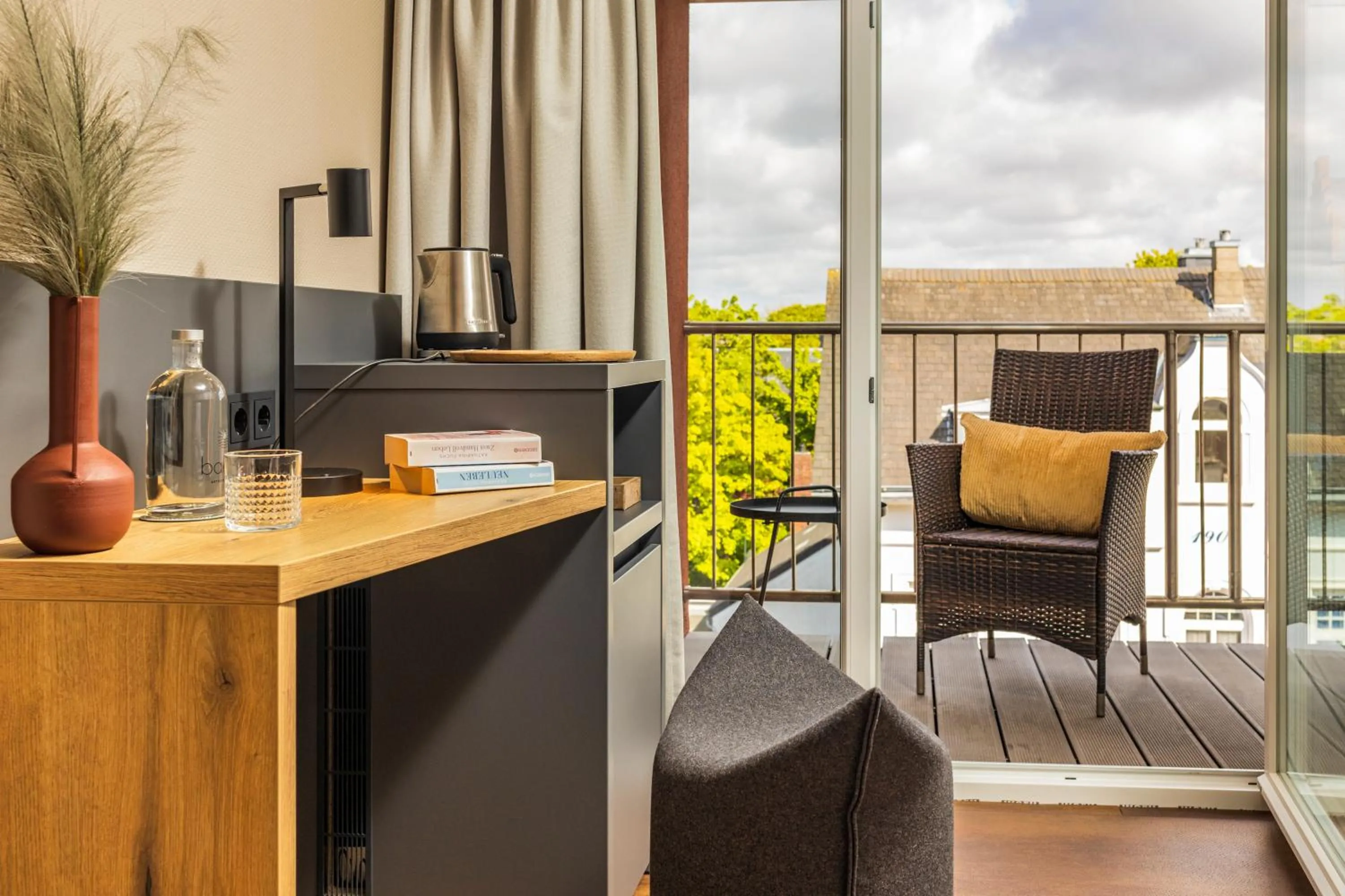 Balcony/Terrace in Arthotel Bakker